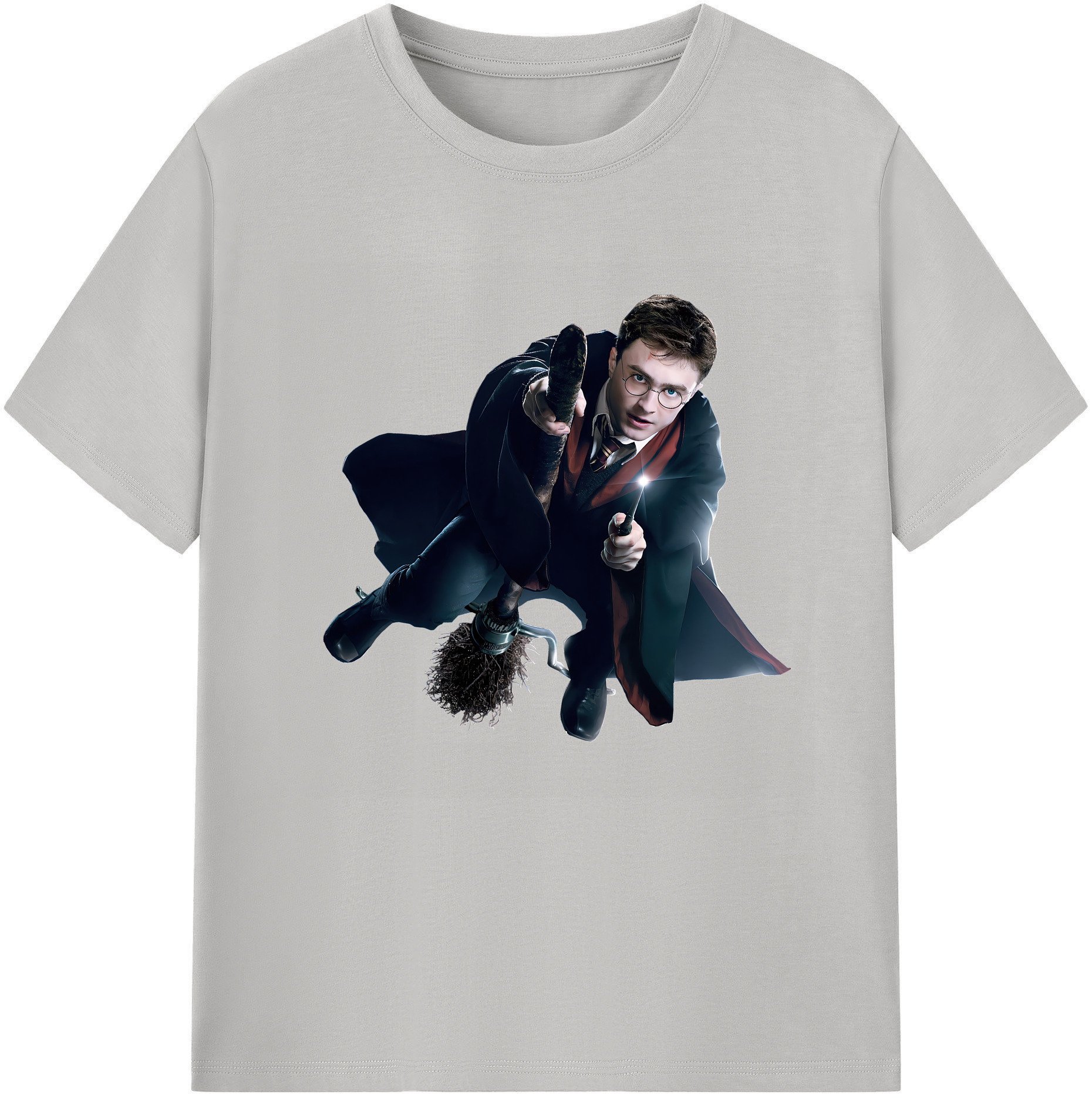 （画像用） Harry Potter ハリー・ポッターシリーズ レディースカジュアルプリントTシャツ（綿100％）