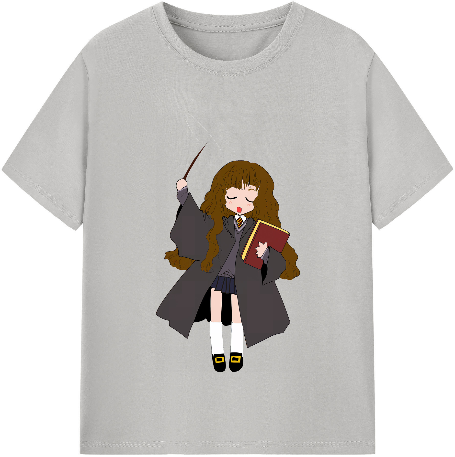 （画像用） Harry Potter ハリー・ポッターシリーズ レディースカジュアルプリントTシャツ（綿100％）