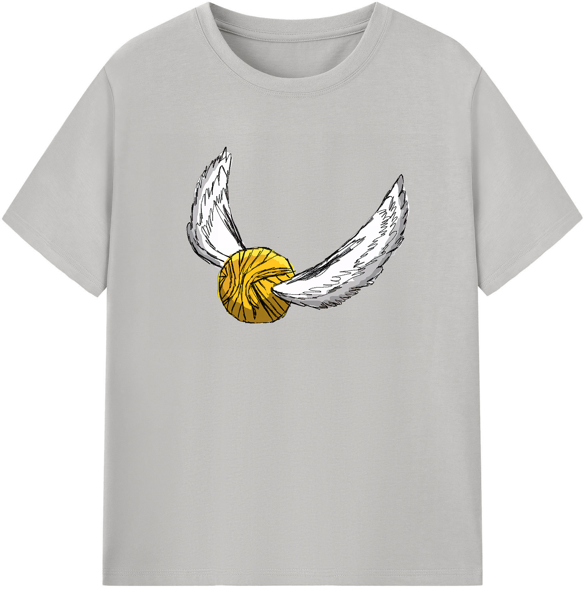 （画像用） Harry Potter ハリー・ポッターシリーズ レディースカジュアルプリントTシャツ（綿100％）