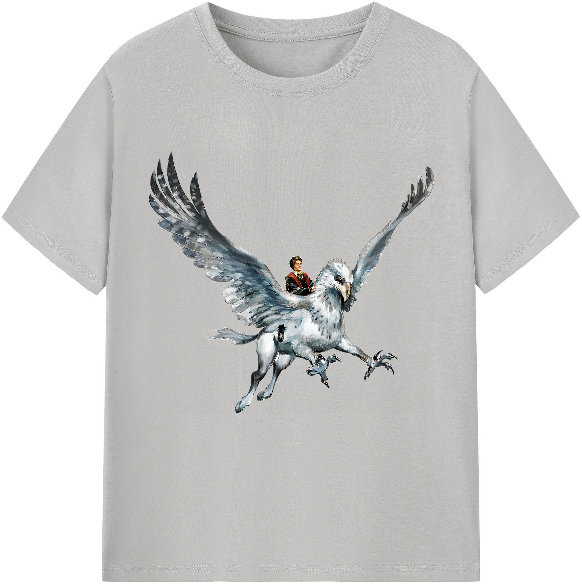 （画像用） Harry Potter ハリー・ポッターシリーズ レディースカジュアルプリントTシャツ（綿100％）