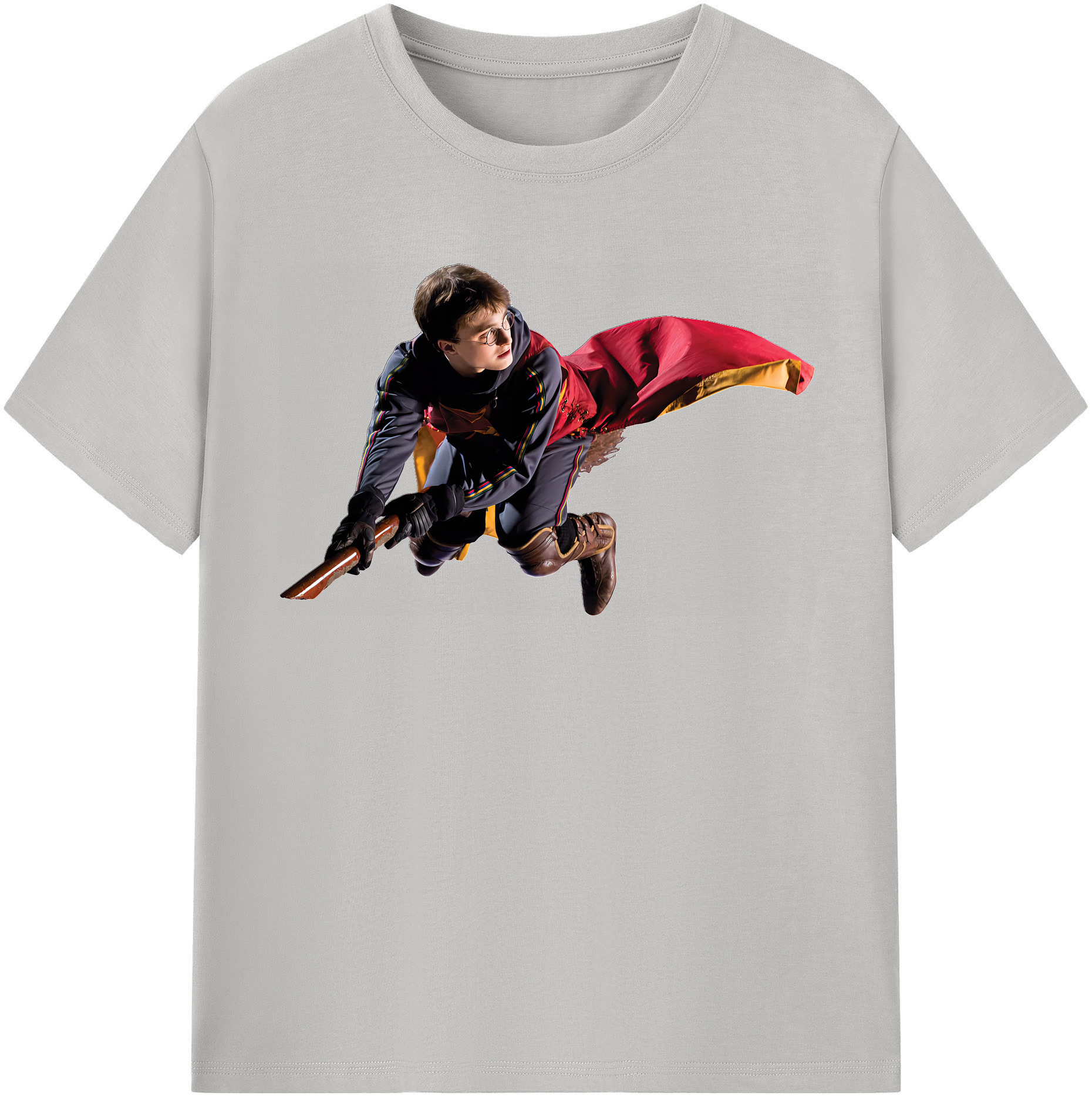 （画像用） Harry Potter ハリー・ポッターシリーズ レディースカジュアルプリントTシャツ（綿100％）