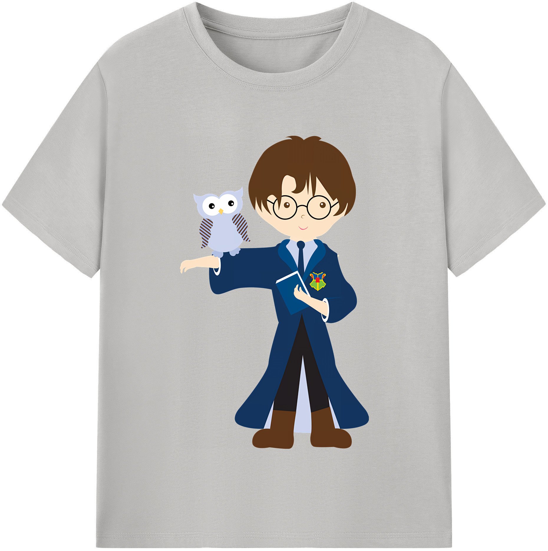 （画像用） Harry Potter ハリー・ポッターシリーズ レディースカジュアルプリントTシャツ（綿100％）