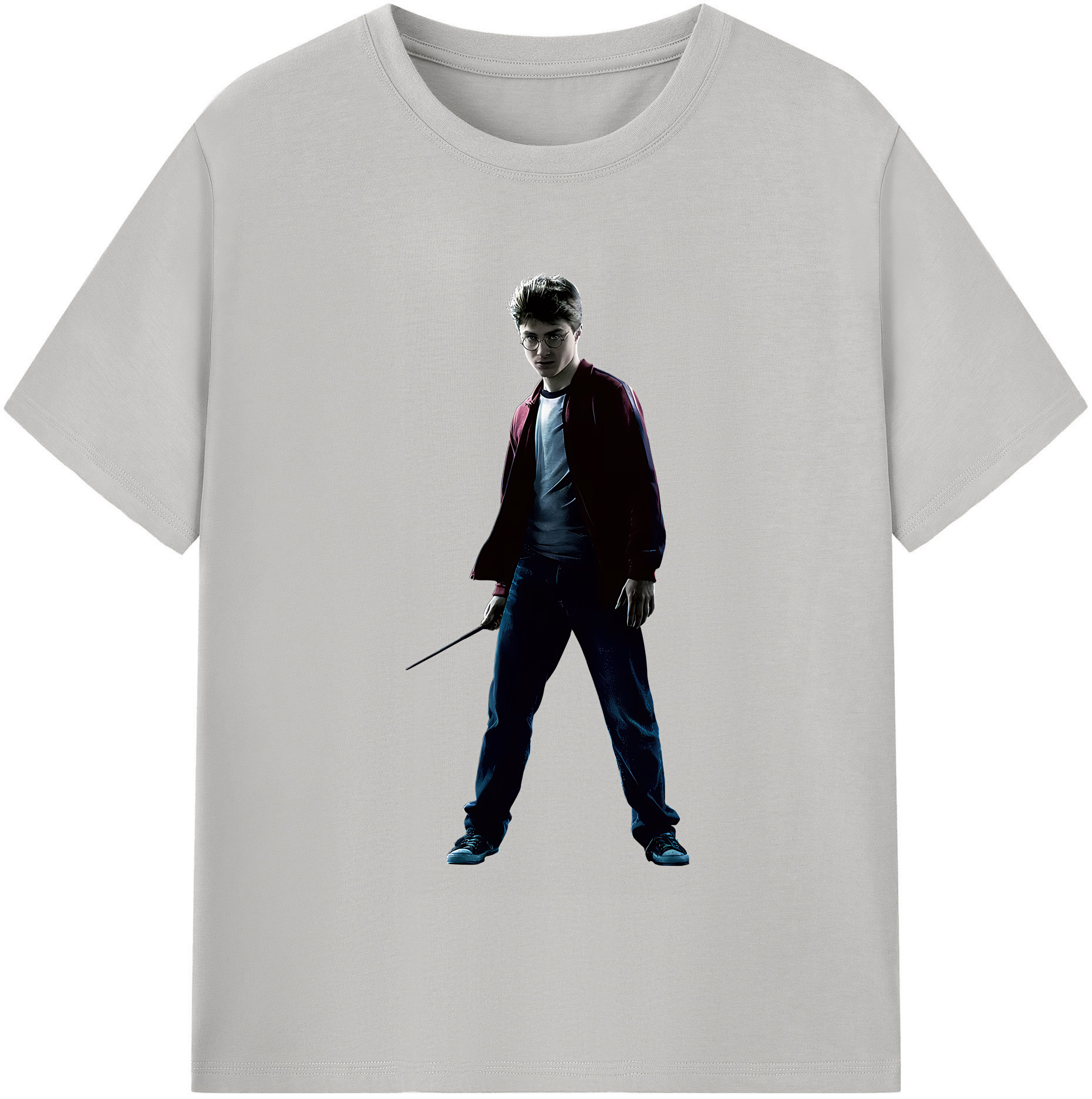 （画像用） Harry Potter ハリー・ポッターシリーズ レディースカジュアルプリントTシャツ（綿100％）