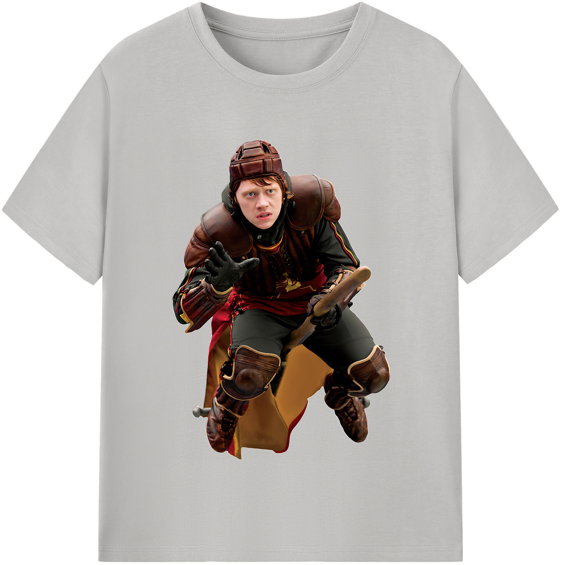（画像用） Harry Potter ハリー・ポッターシリーズ レディースカジュアルプリントTシャツ（綿100％）