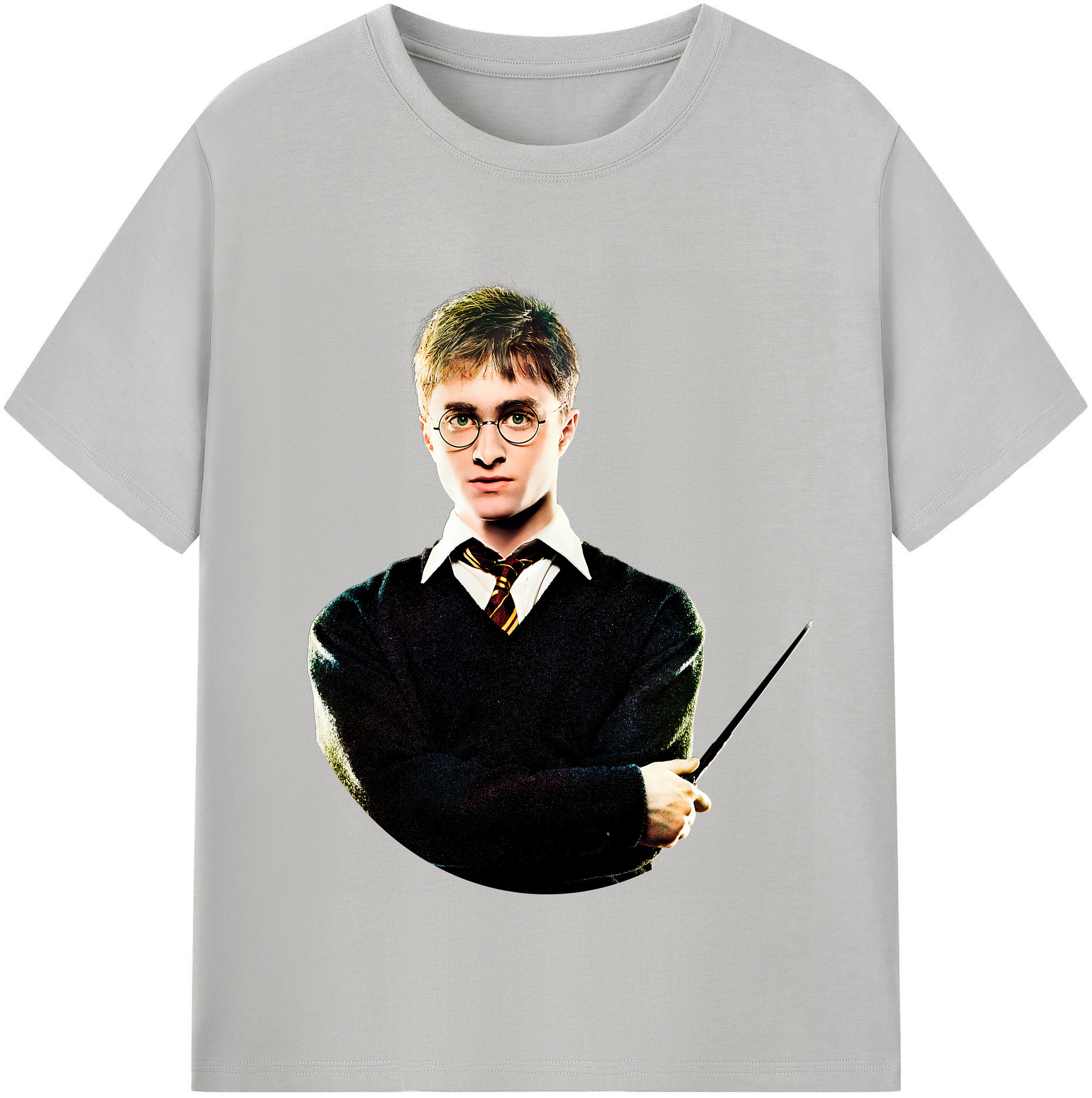 （画像用） Harry Potter ハリー・ポッターシリーズ レディースカジュアルプリントTシャツ（綿100％）
