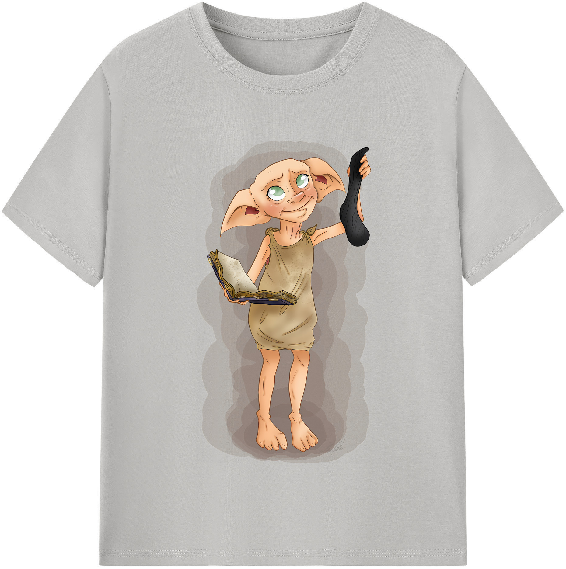 （画像用） Harry Potter ハリー・ポッターシリーズ レディースカジュアルプリントTシャツ（綿100％）