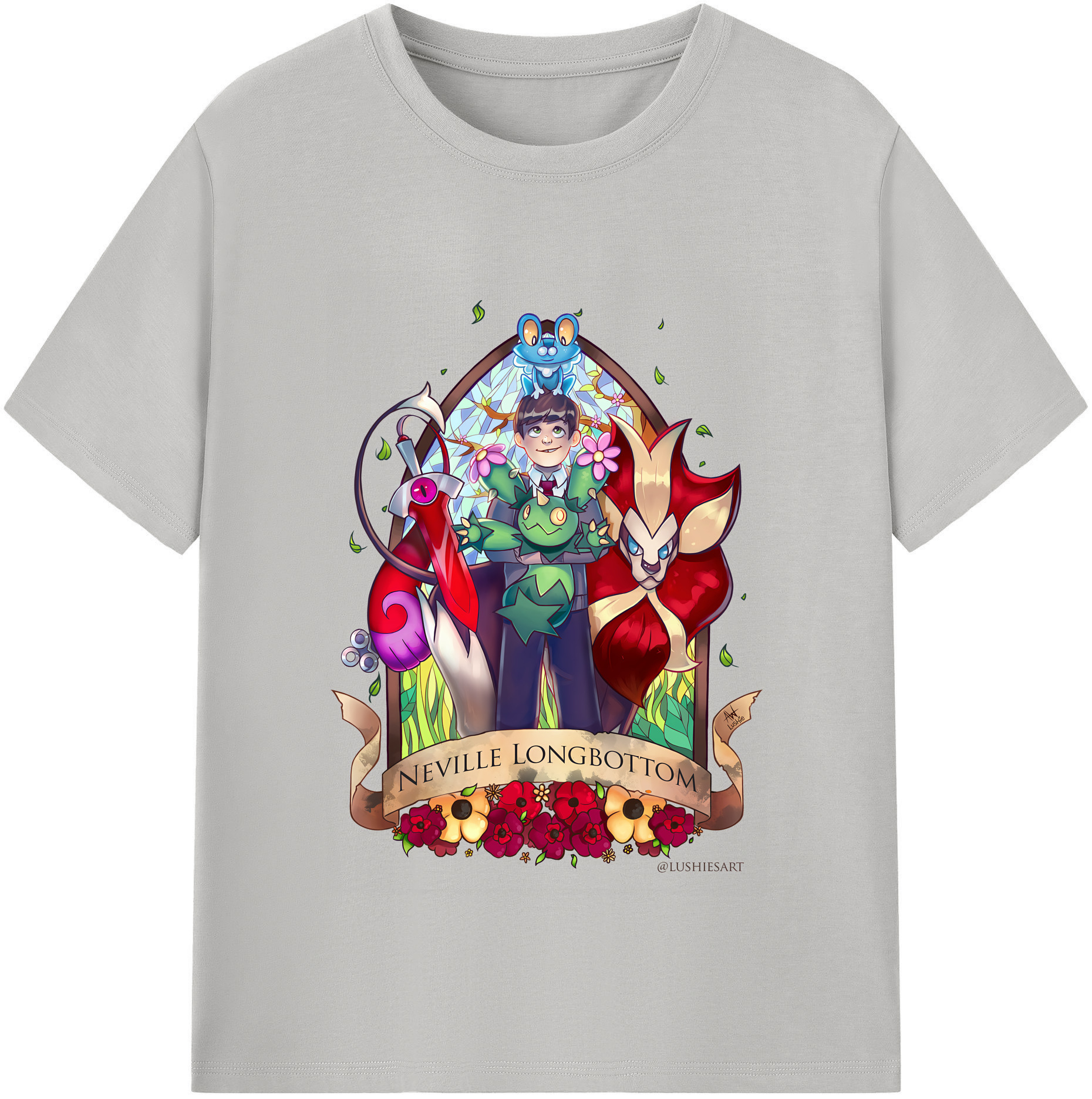 （画像用） Harry Potter ハリー・ポッターシリーズ レディースカジュアルプリントTシャツ（綿100％）