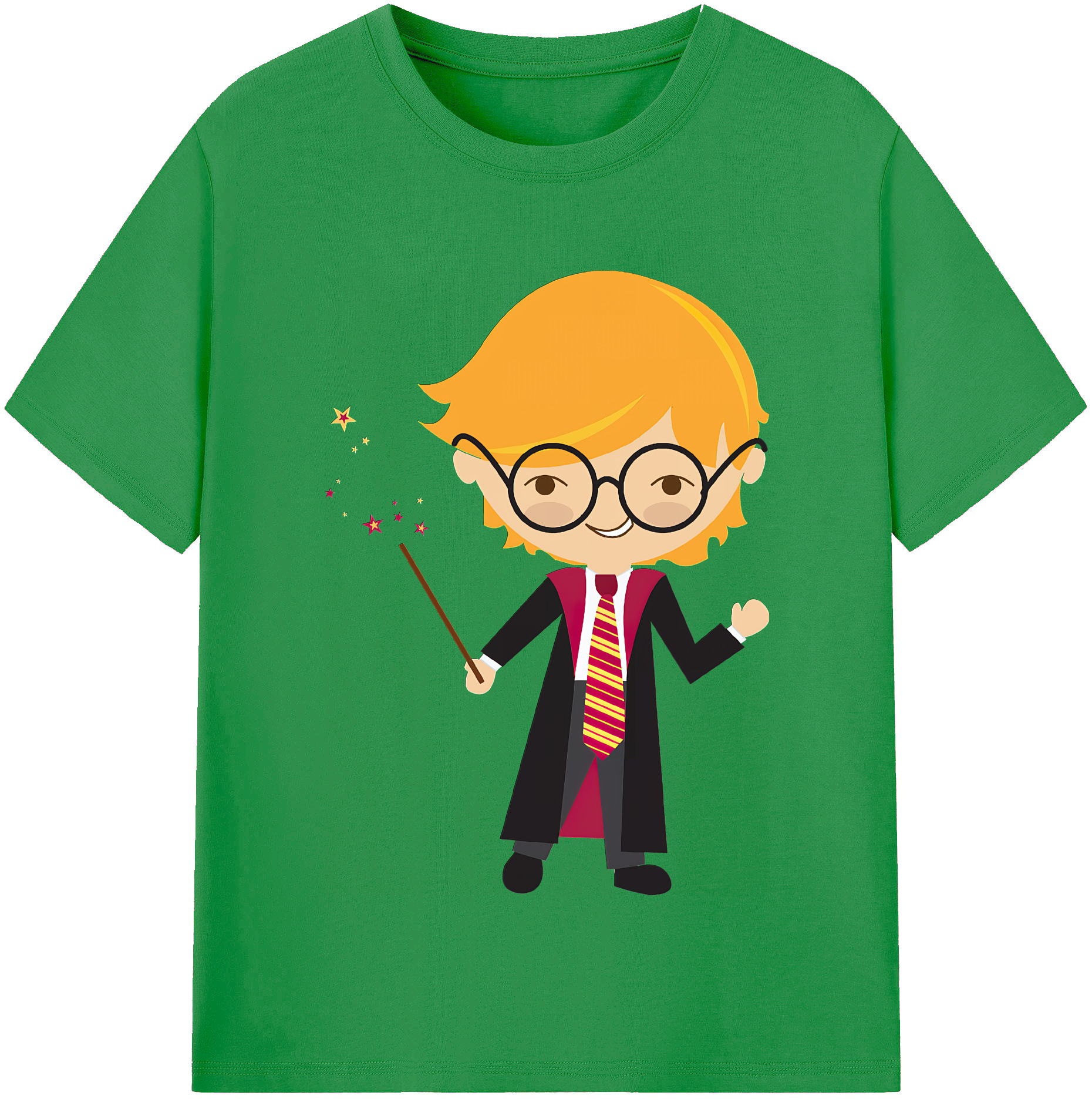 （画像用） Harry Potter ハリー・ポッターシリーズ レディースカジュアルプリントTシャツ（綿100％）