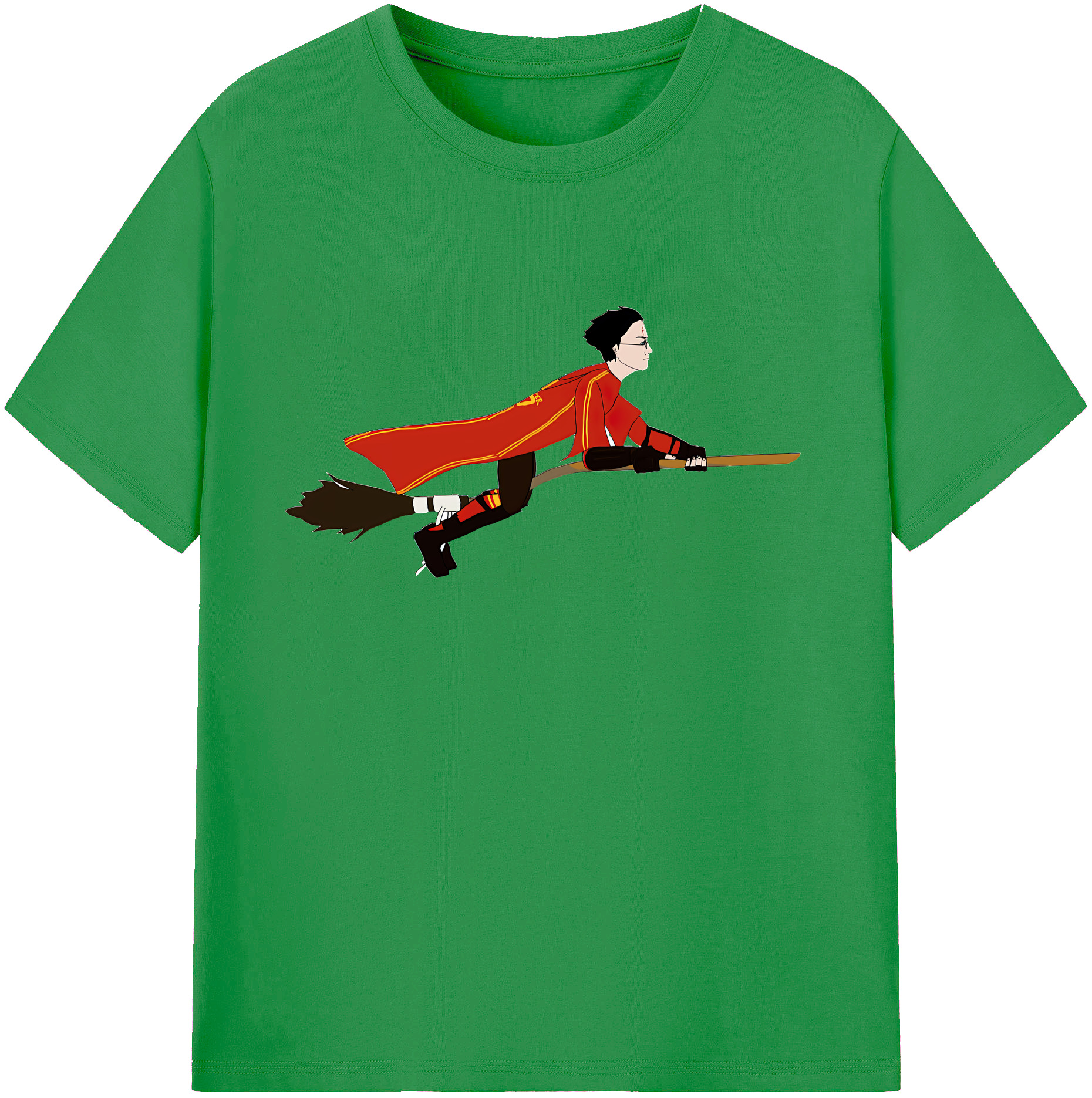 （画像用） Harry Potter ハリー・ポッターシリーズ レディースカジュアルプリントTシャツ（綿100％）