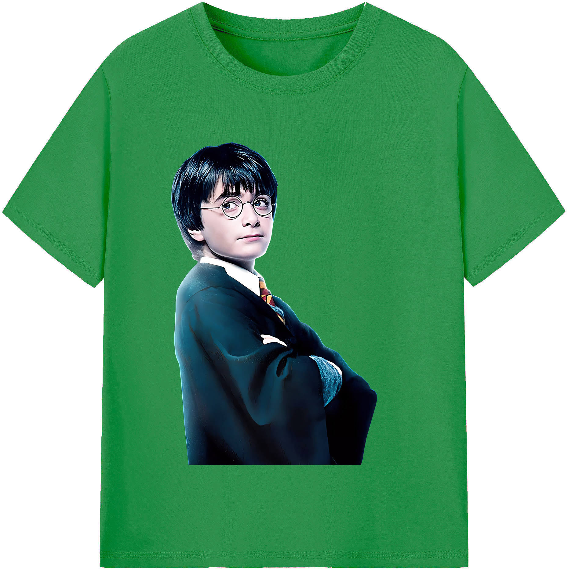 （画像用） Harry Potter ハリー・ポッターシリーズ レディースカジュアルプリントTシャツ（綿100％）