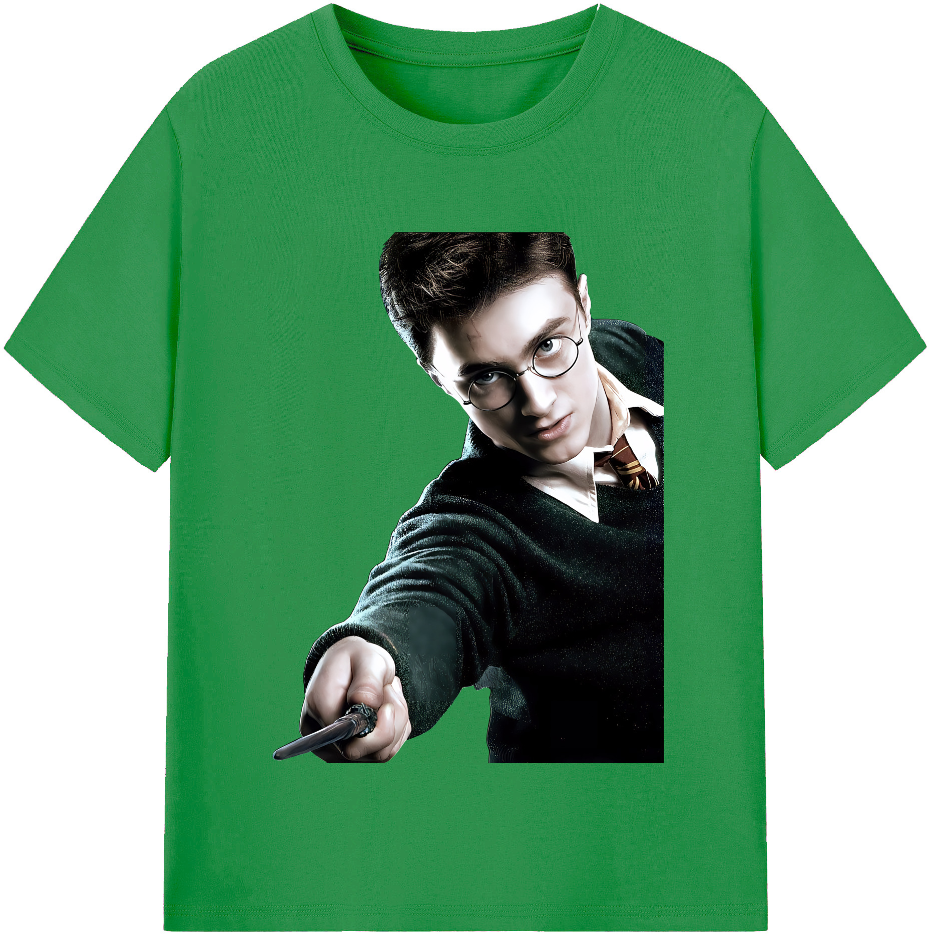 （画像用） Harry Potter ハリー・ポッターシリーズ レディースカジュアルプリントTシャツ（綿100％）