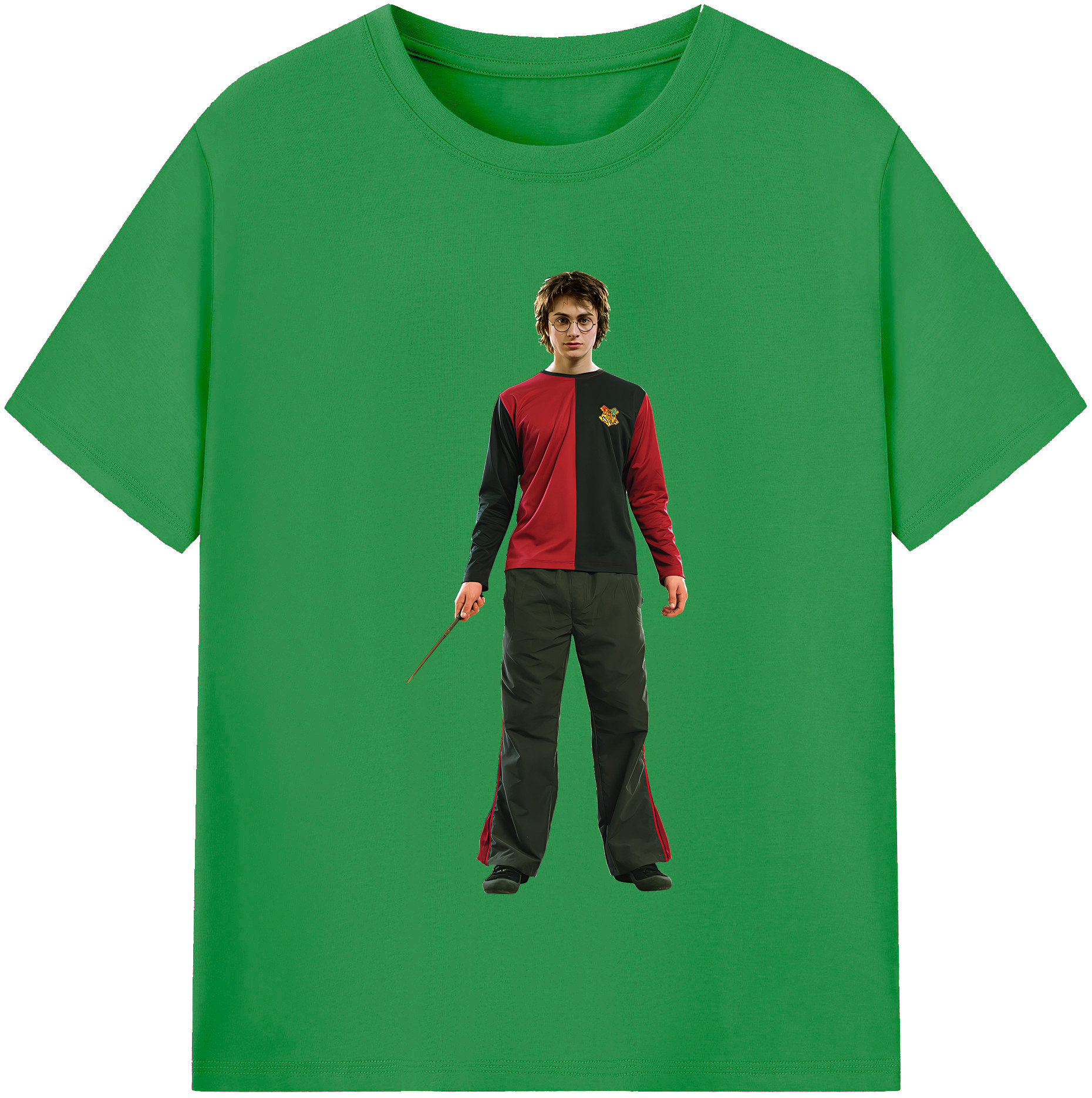 （画像用） Harry Potter ハリー・ポッターシリーズ レディースカジュアルプリントTシャツ（綿100％）