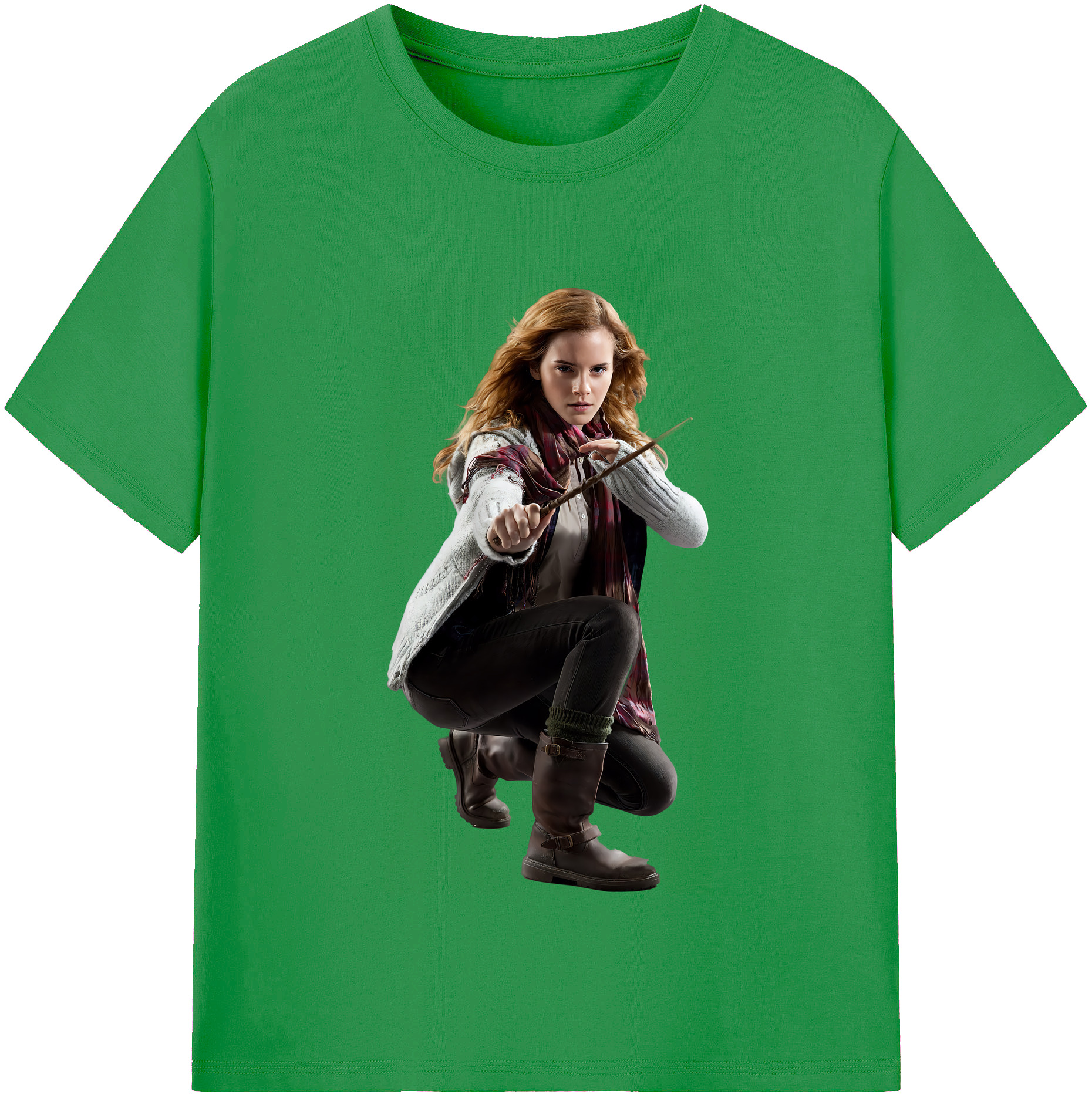 （画像用） Harry Potter ハリー・ポッターシリーズ レディースカジュアルプリントTシャツ（綿100％）