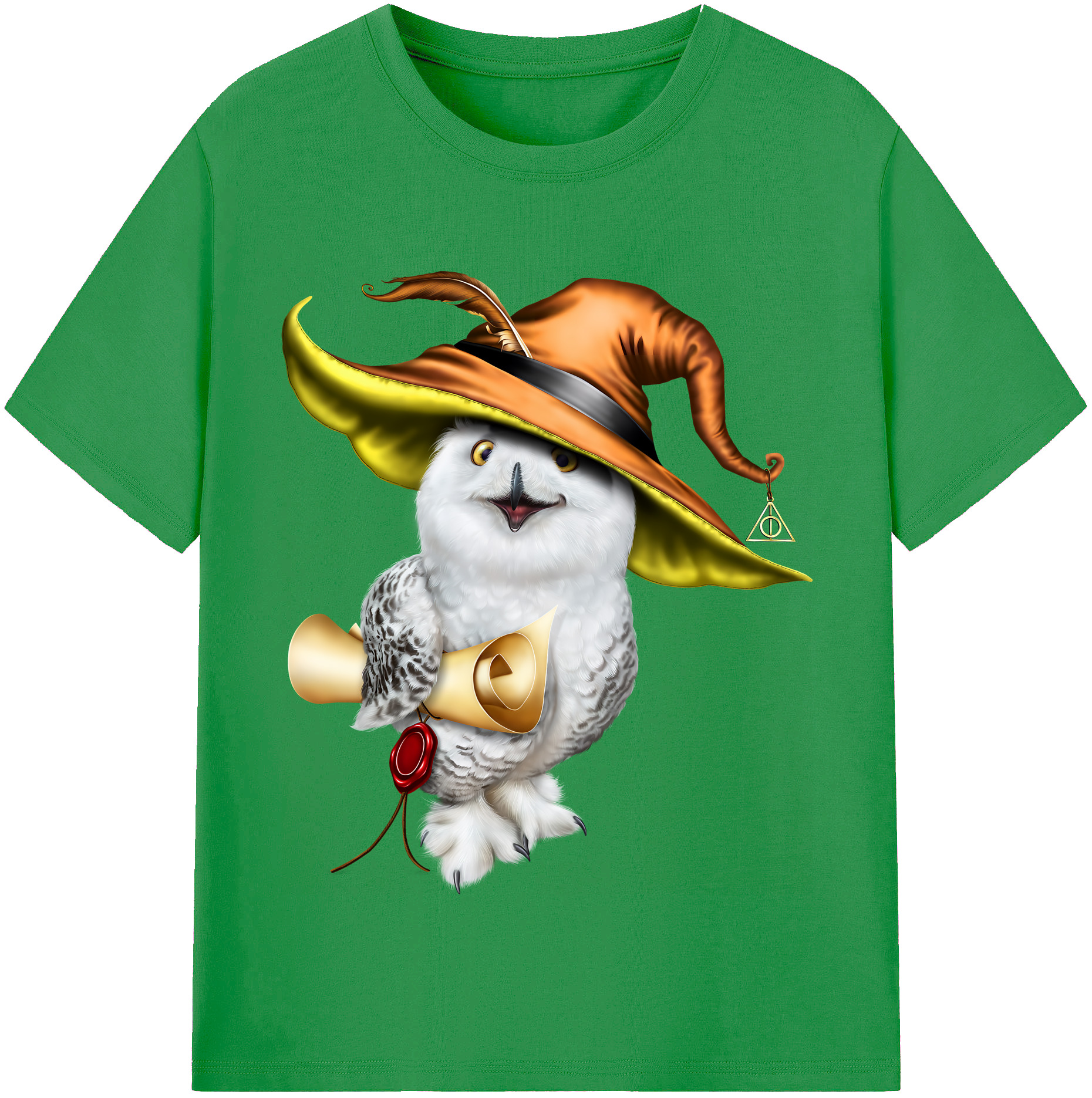 （画像用） Harry Potter ハリー・ポッターシリーズ レディースカジュアルプリントTシャツ（綿100％）