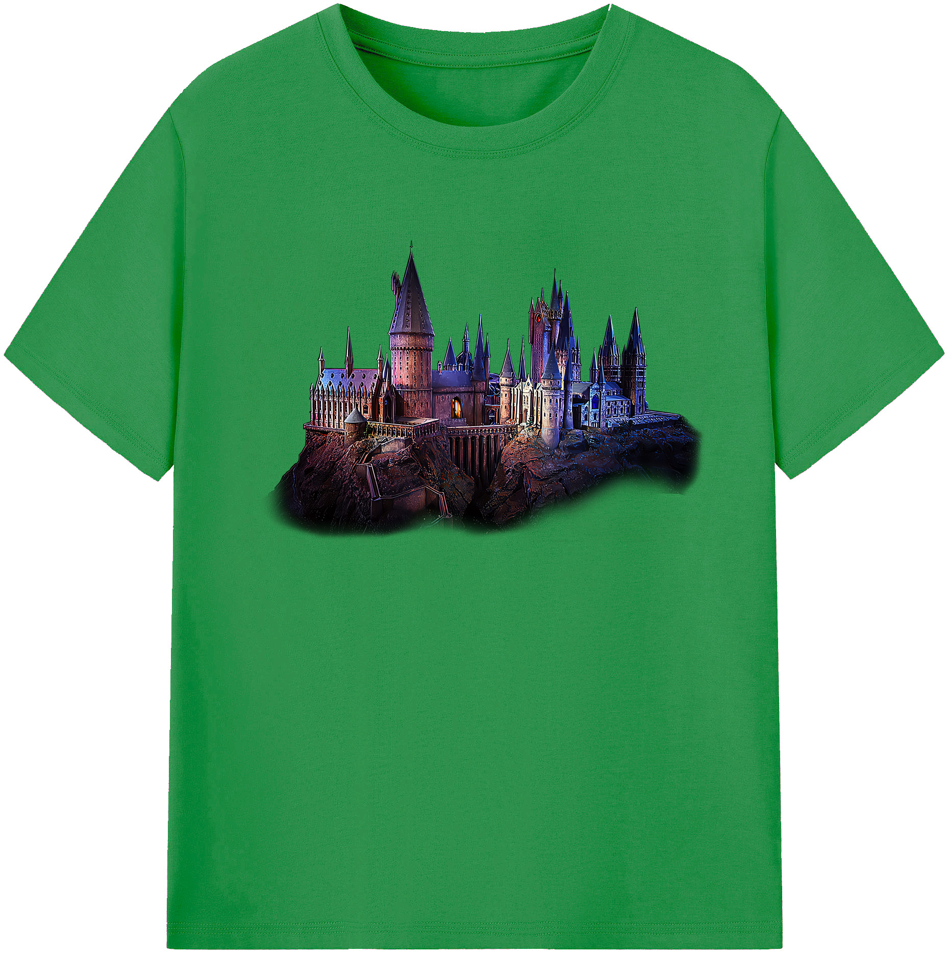 （画像用） Harry Potter ハリー・ポッターシリーズ レディースカジュアルプリントTシャツ（綿100％）