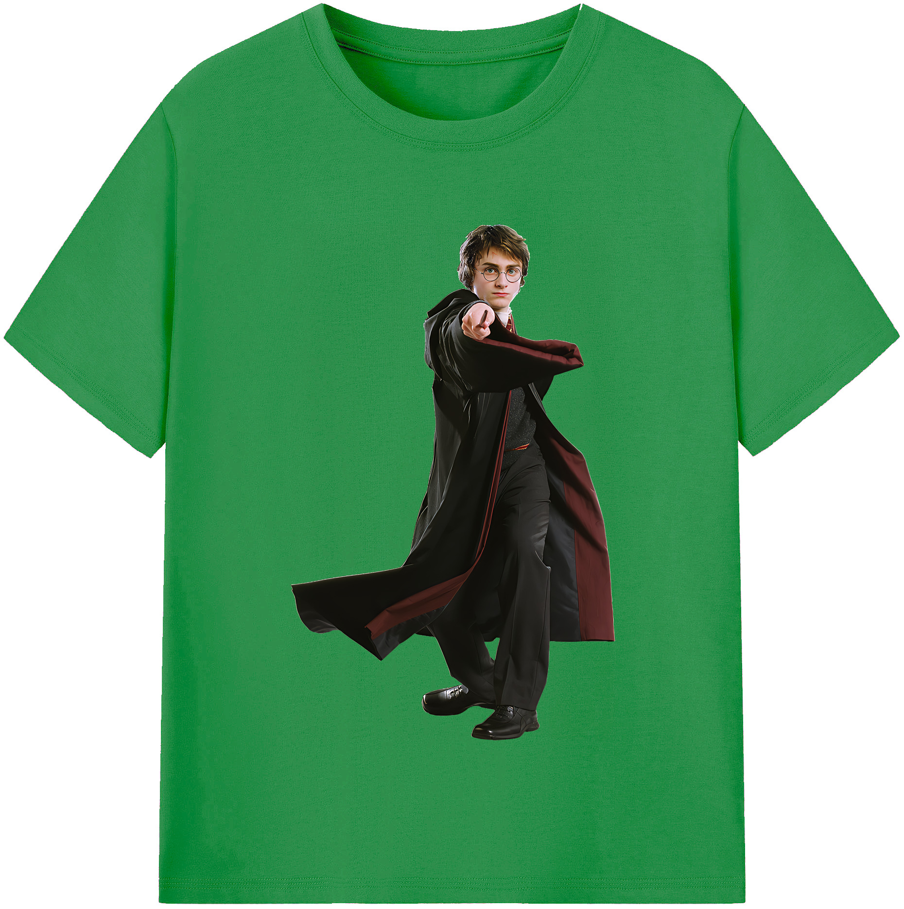 （画像用） Harry Potter ハリー・ポッターシリーズ レディースカジュアルプリントTシャツ（綿100％）