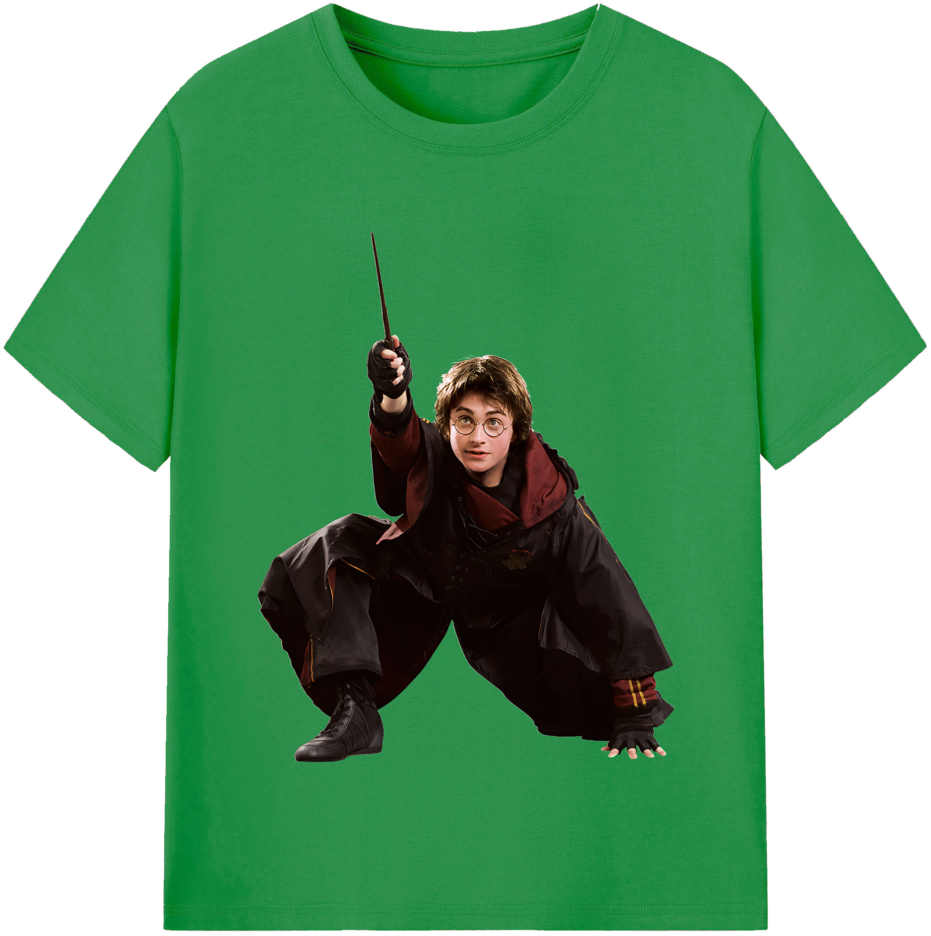 （画像用） Harry Potter ハリー・ポッターシリーズ レディースカジュアルプリントTシャツ（綿100％）