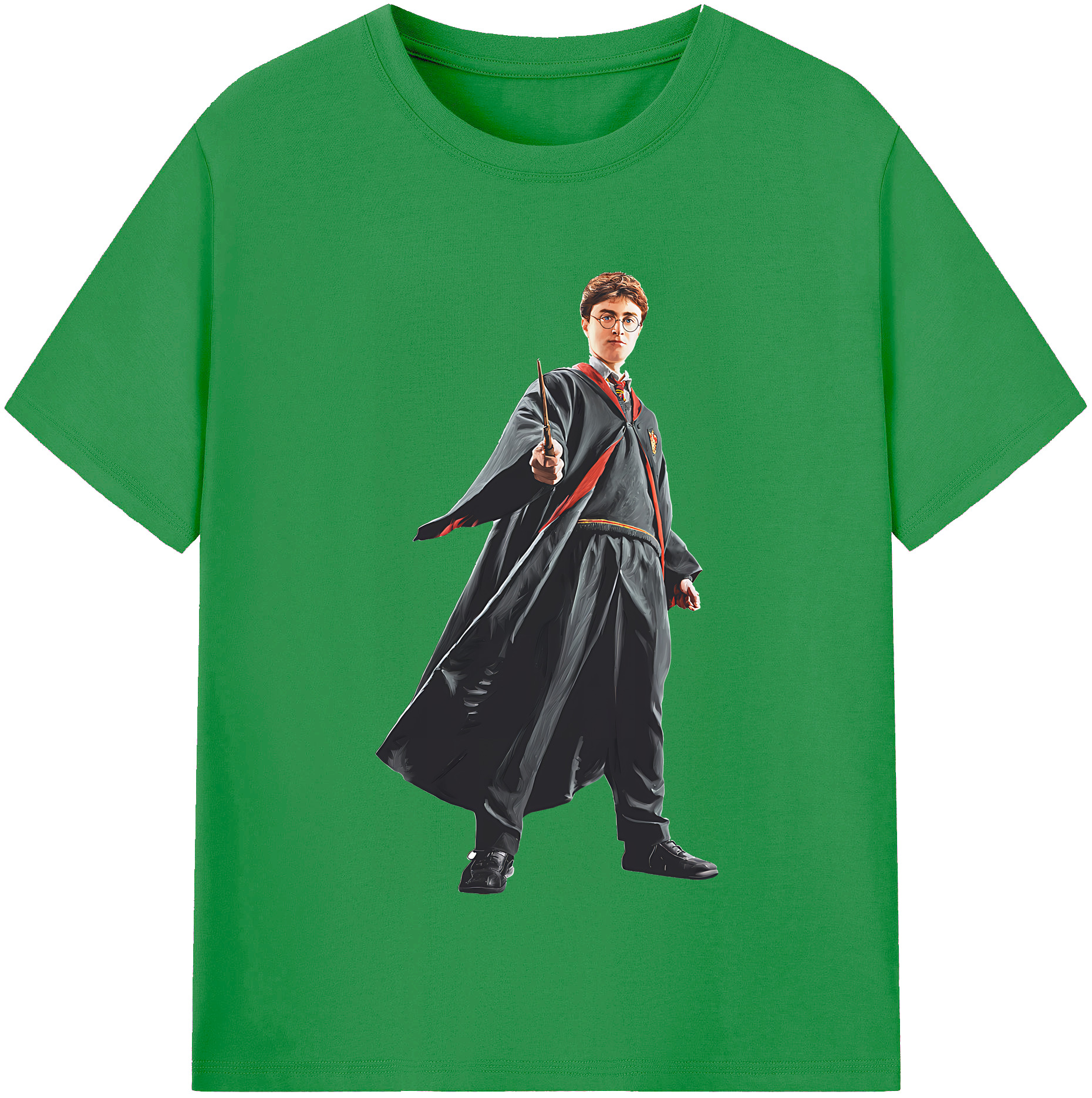 （画像用） Harry Potter ハリー・ポッターシリーズ レディースカジュアルプリントTシャツ（綿100％）