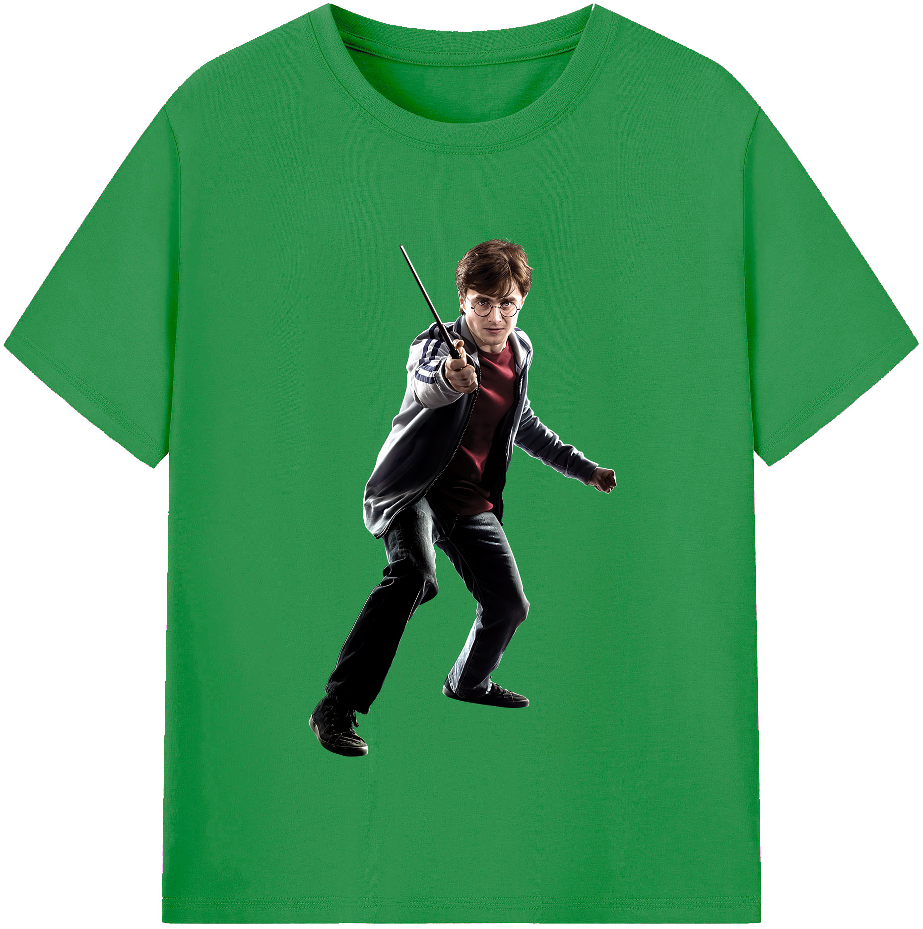 （画像用） Harry Potter ハリー・ポッターシリーズ レディースカジュアルプリントTシャツ（綿100％）