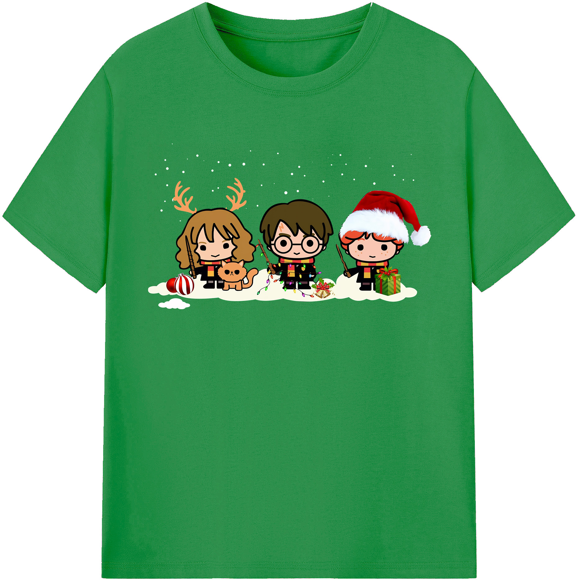 （画像用） Harry Potter ハリー・ポッターシリーズ レディースカジュアルプリントTシャツ（綿100％）
