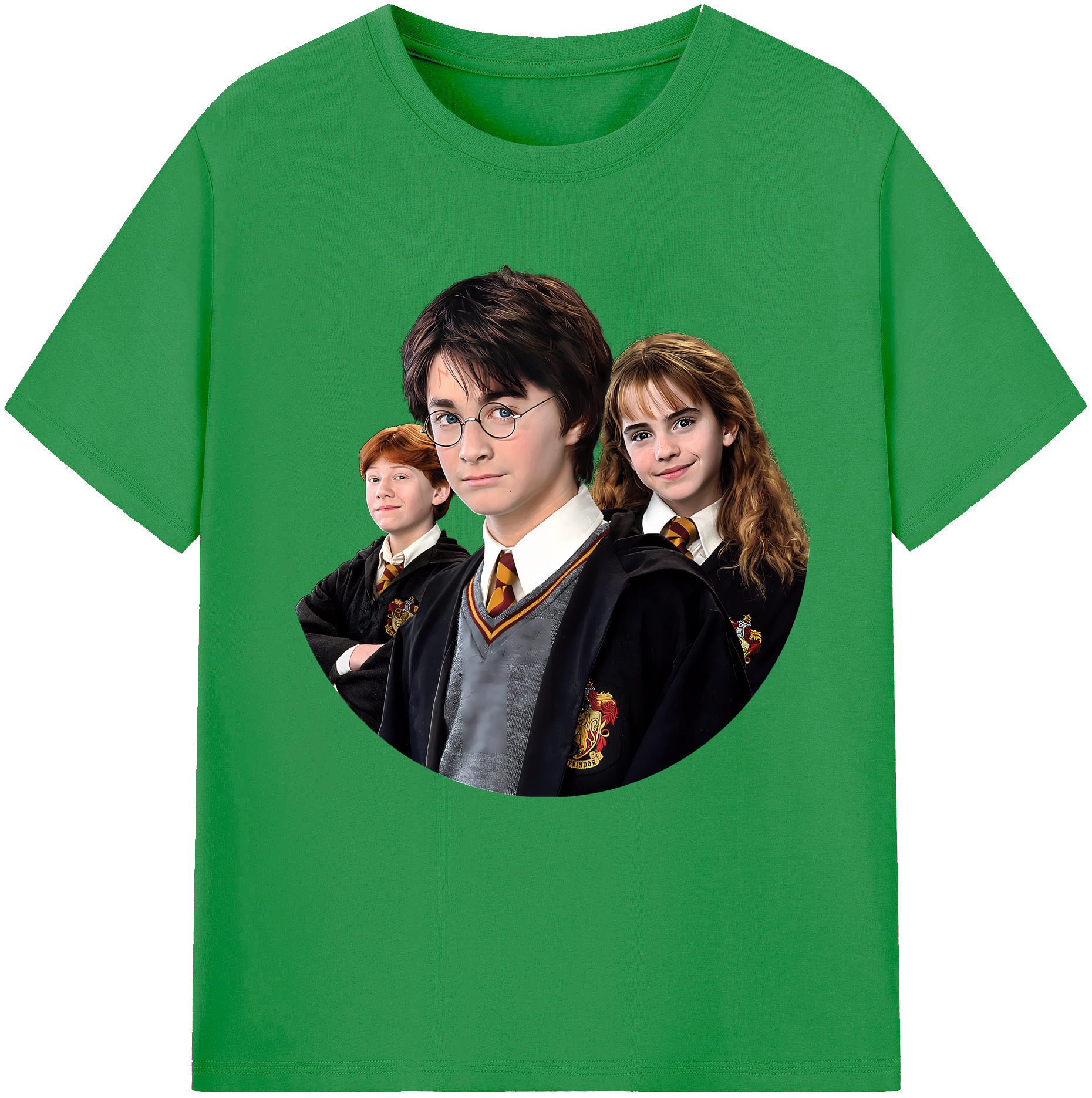 （画像用） Harry Potter ハリー・ポッターシリーズ レディースカジュアルプリントTシャツ（綿100％）