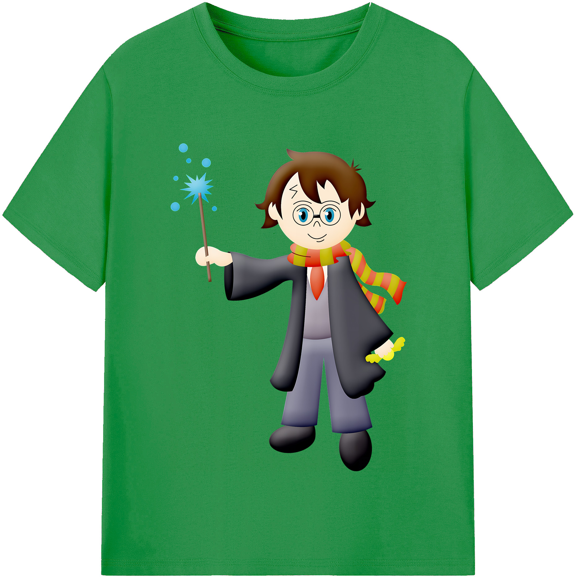 （画像用） Harry Potter ハリー・ポッターシリーズ レディースカジュアルプリントTシャツ（綿100％）