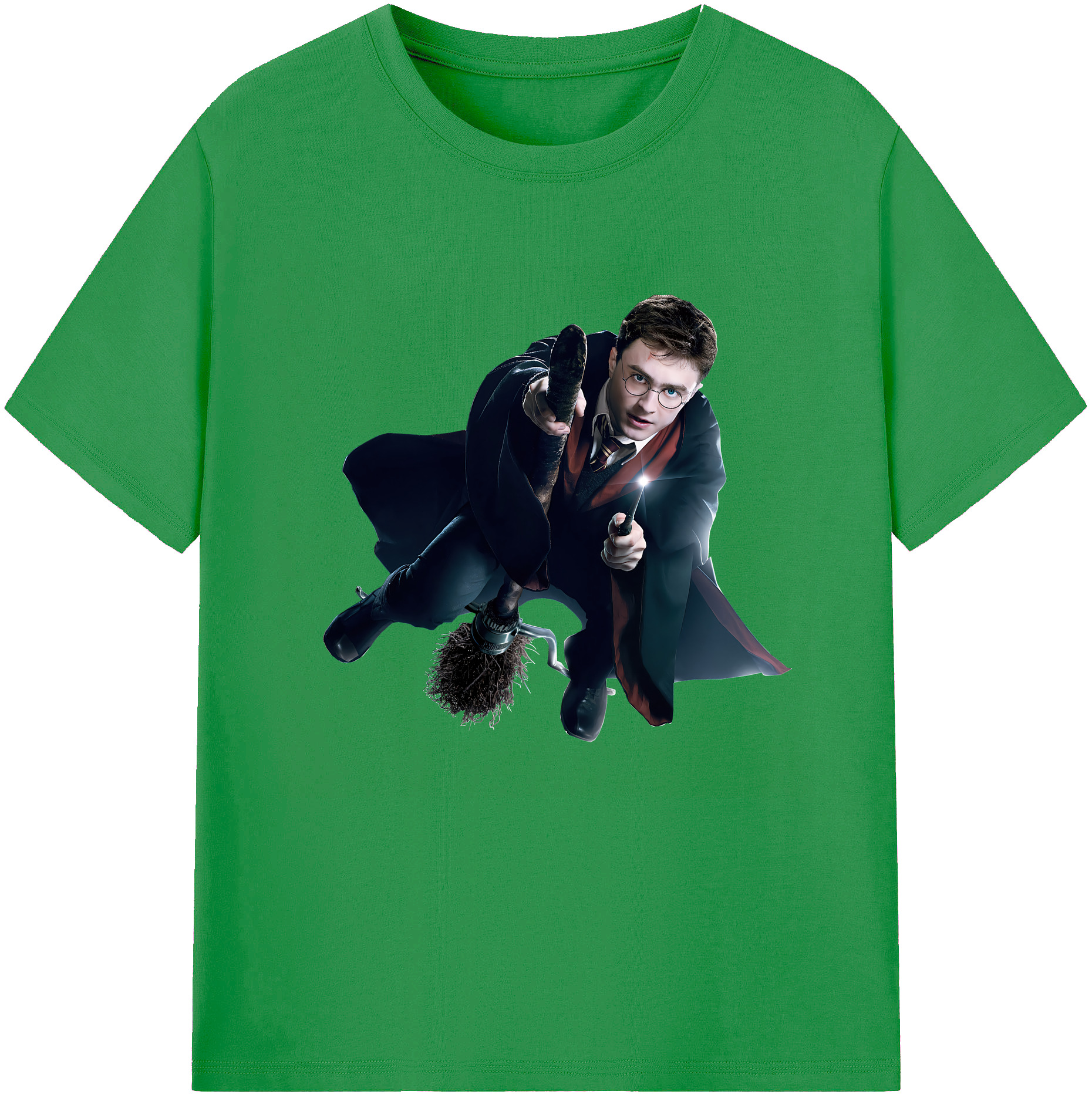 （画像用） Harry Potter ハリー・ポッターシリーズ レディースカジュアルプリントTシャツ（綿100％）