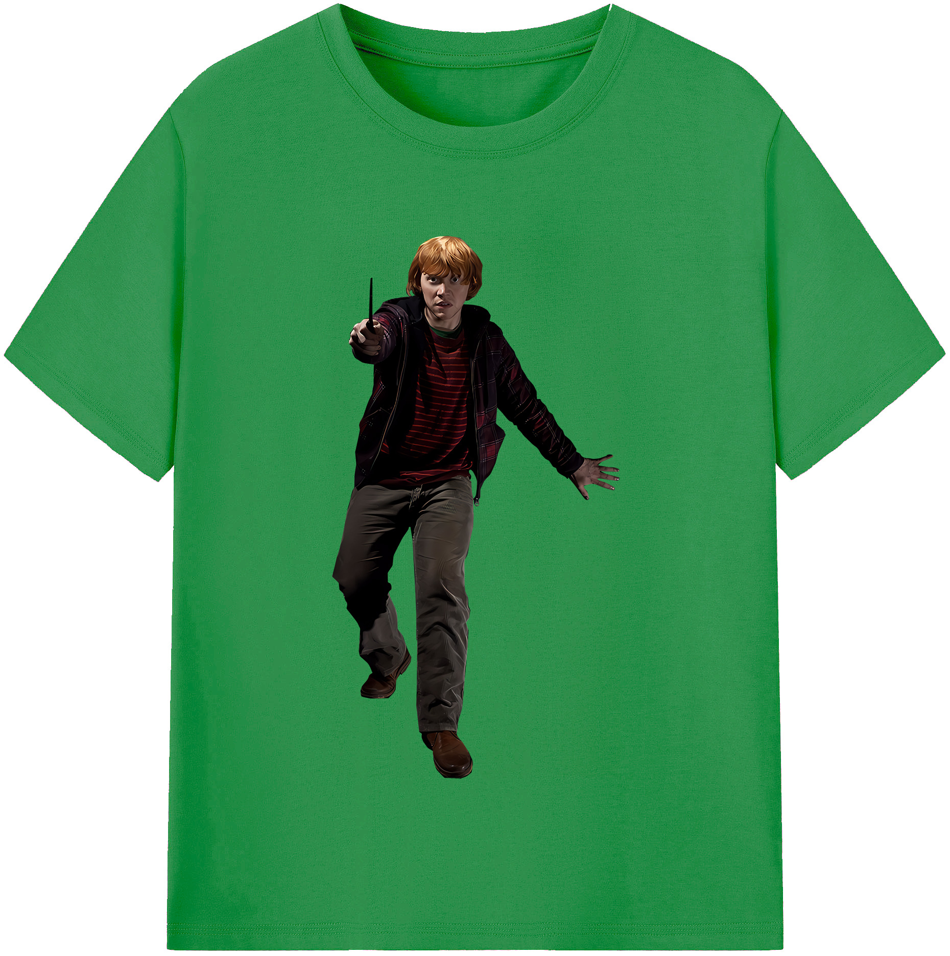 （画像用） Harry Potter ハリー・ポッターシリーズ レディースカジュアルプリントTシャツ（綿100％）