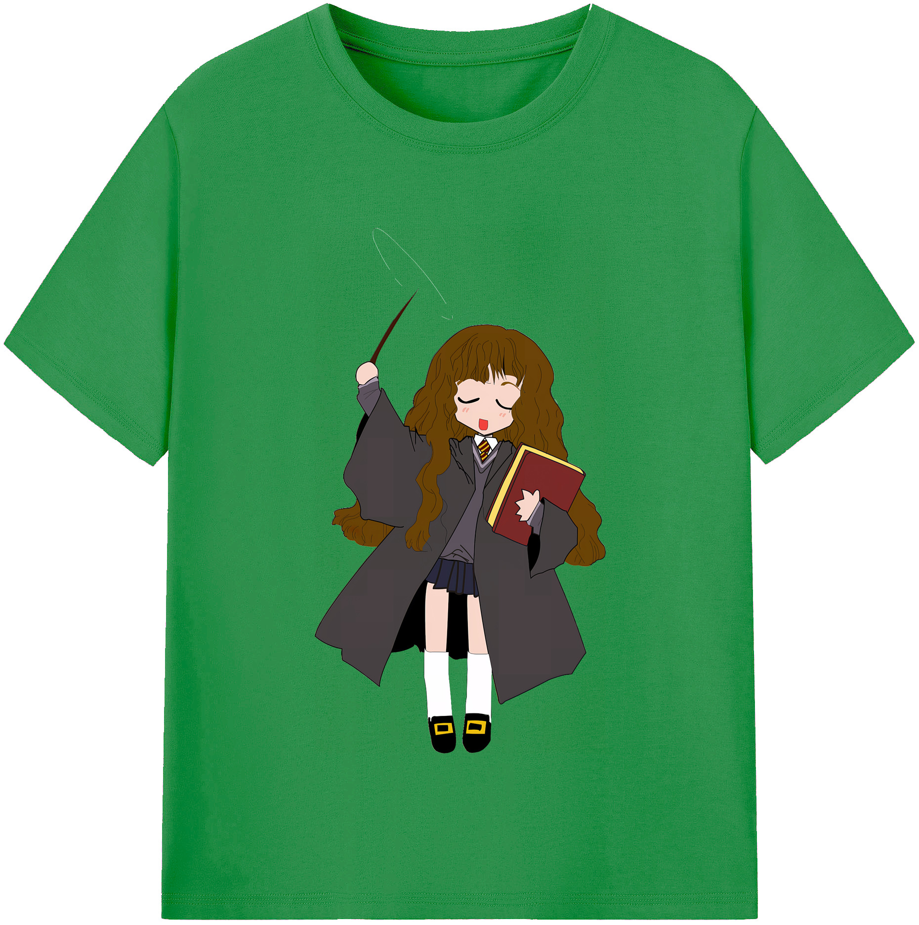 （画像用） Harry Potter ハリー・ポッターシリーズ レディースカジュアルプリントTシャツ（綿100％）