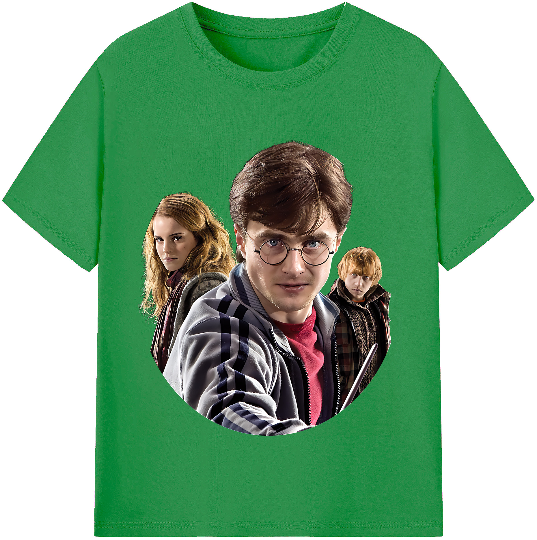 （画像用） Harry Potter ハリー・ポッターシリーズ レディースカジュアルプリントTシャツ（綿100％）
