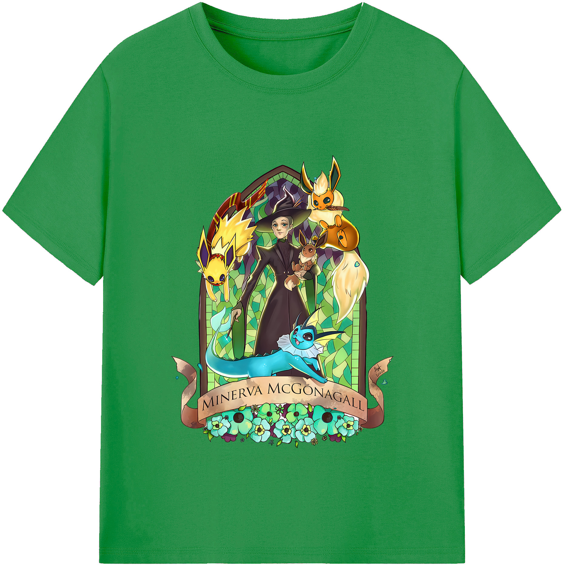 （画像用） Harry Potter ハリー・ポッターシリーズ レディースカジュアルプリントTシャツ（綿100％）