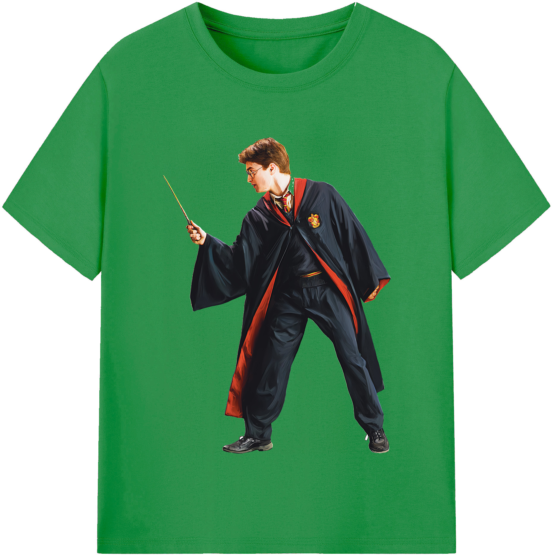 （画像用） Harry Potter ハリー・ポッターシリーズ レディースカジュアルプリントTシャツ（綿100％）