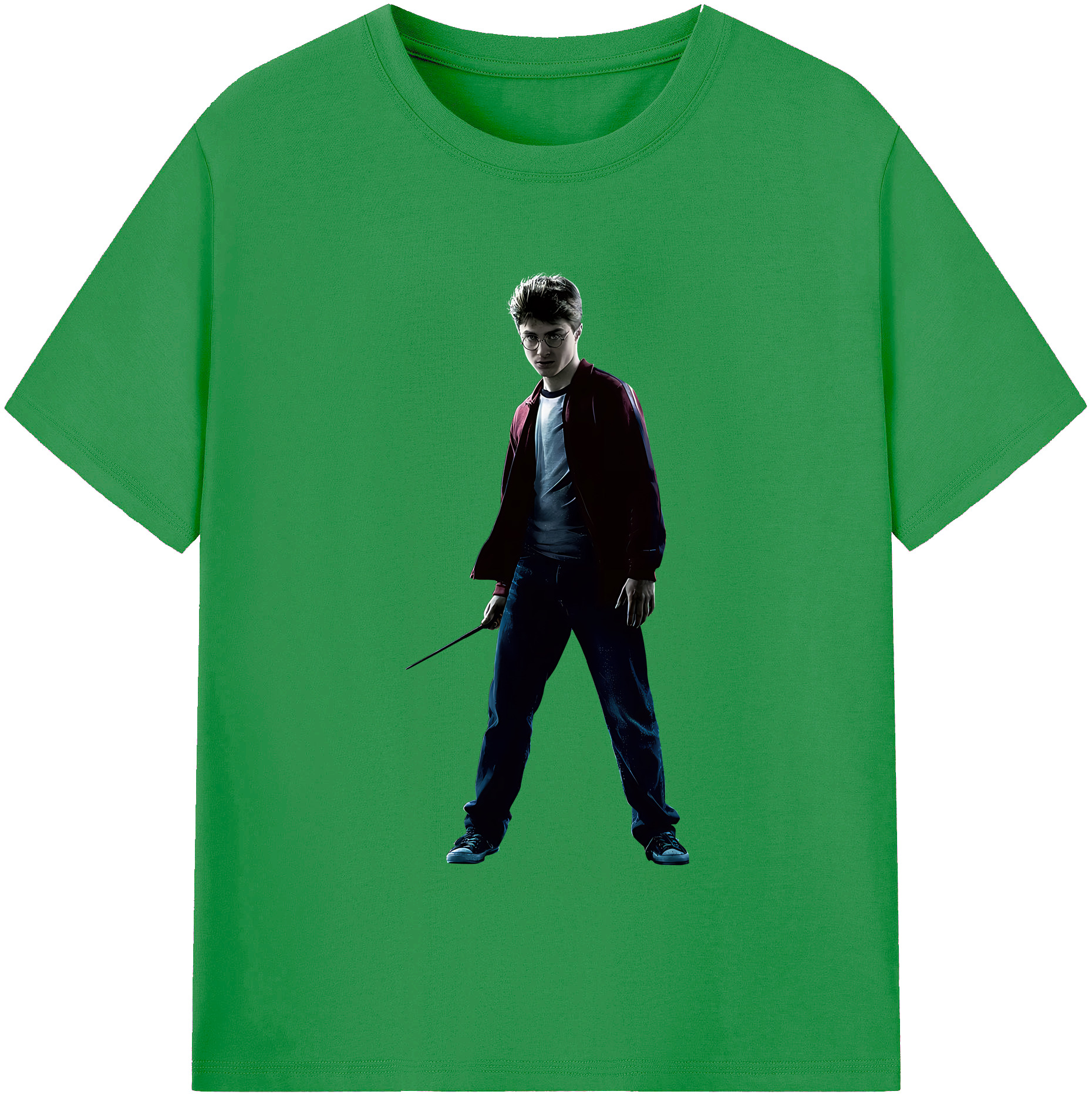 （画像用） Harry Potter ハリー・ポッターシリーズ レディースカジュアルプリントTシャツ（綿100％）