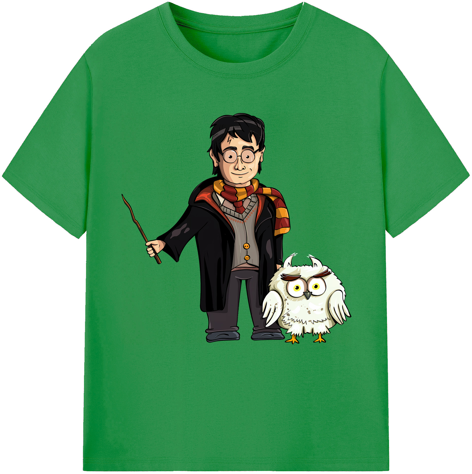 （画像用） Harry Potter ハリー・ポッターシリーズ レディースカジュアルプリントTシャツ（綿100％）