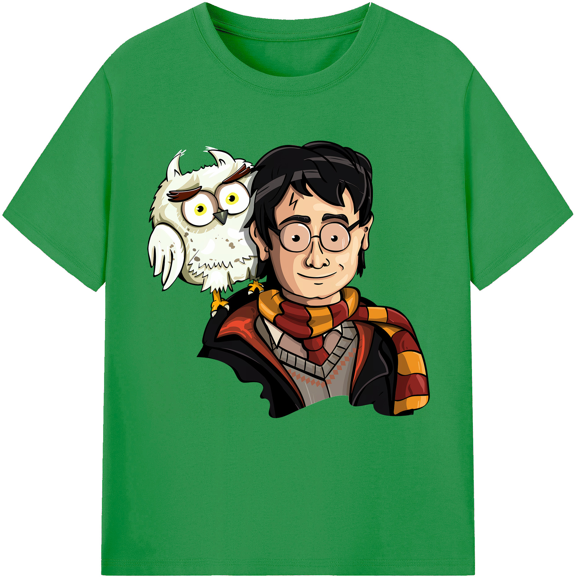 （画像用） Harry Potter ハリー・ポッターシリーズ レディースカジュアルプリントTシャツ（綿100％）