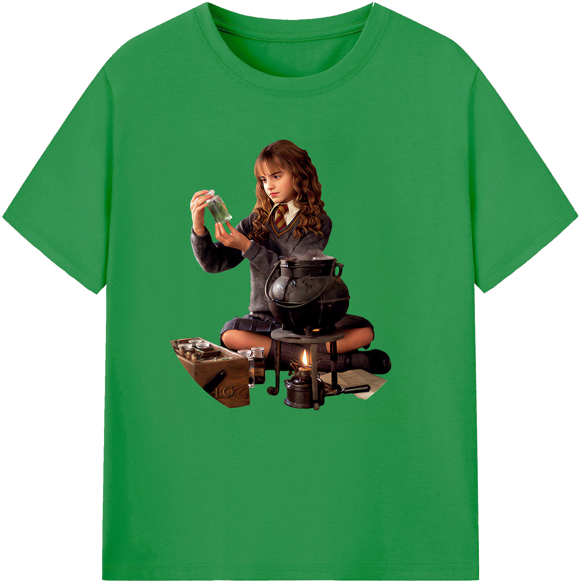 （画像用） Harry Potter ハリー・ポッターシリーズ レディースカジュアルプリントTシャツ（綿100％）