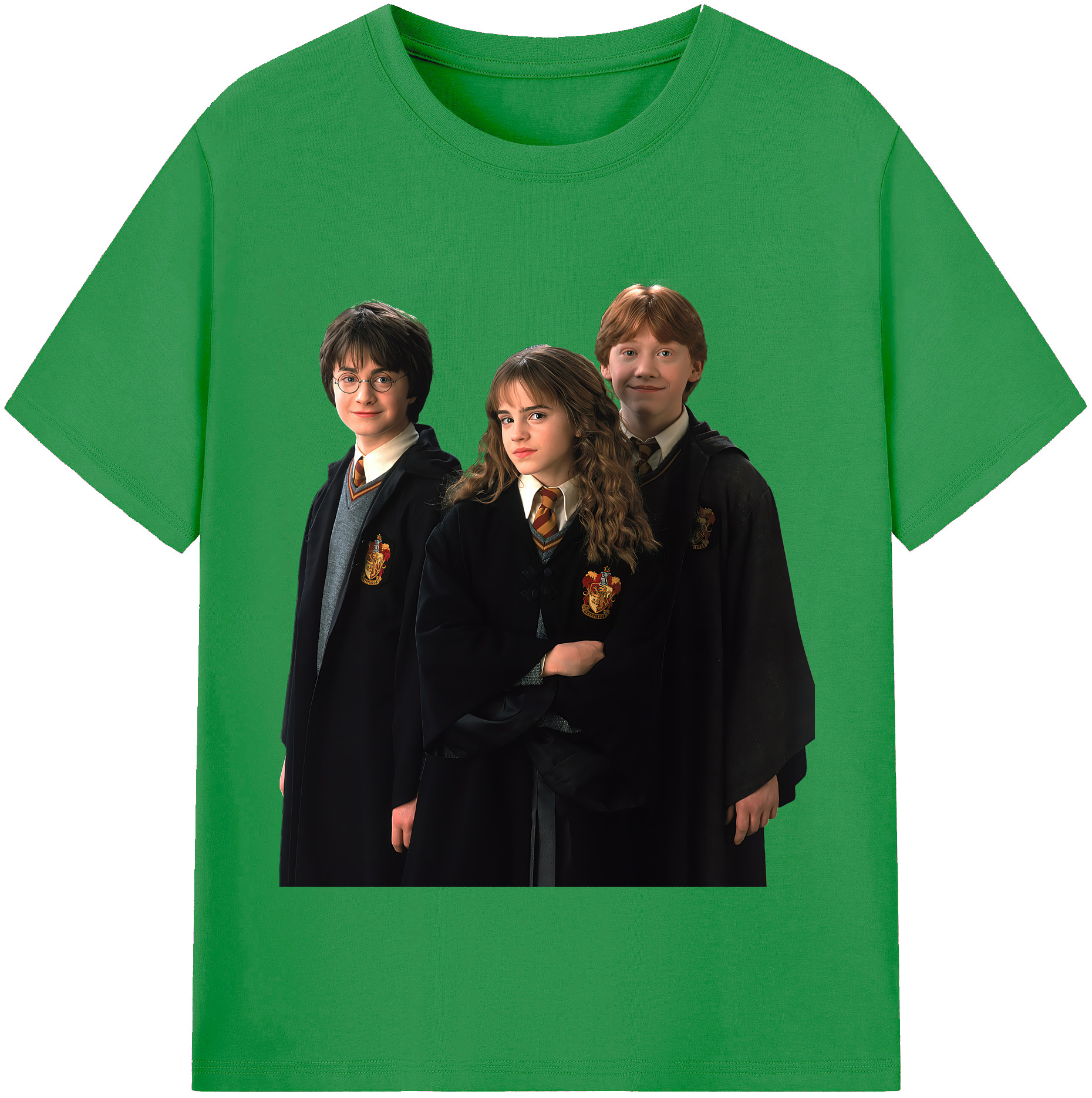 （画像用） Harry Potter ハリー・ポッターシリーズ レディースカジュアルプリントTシャツ（綿100％）
