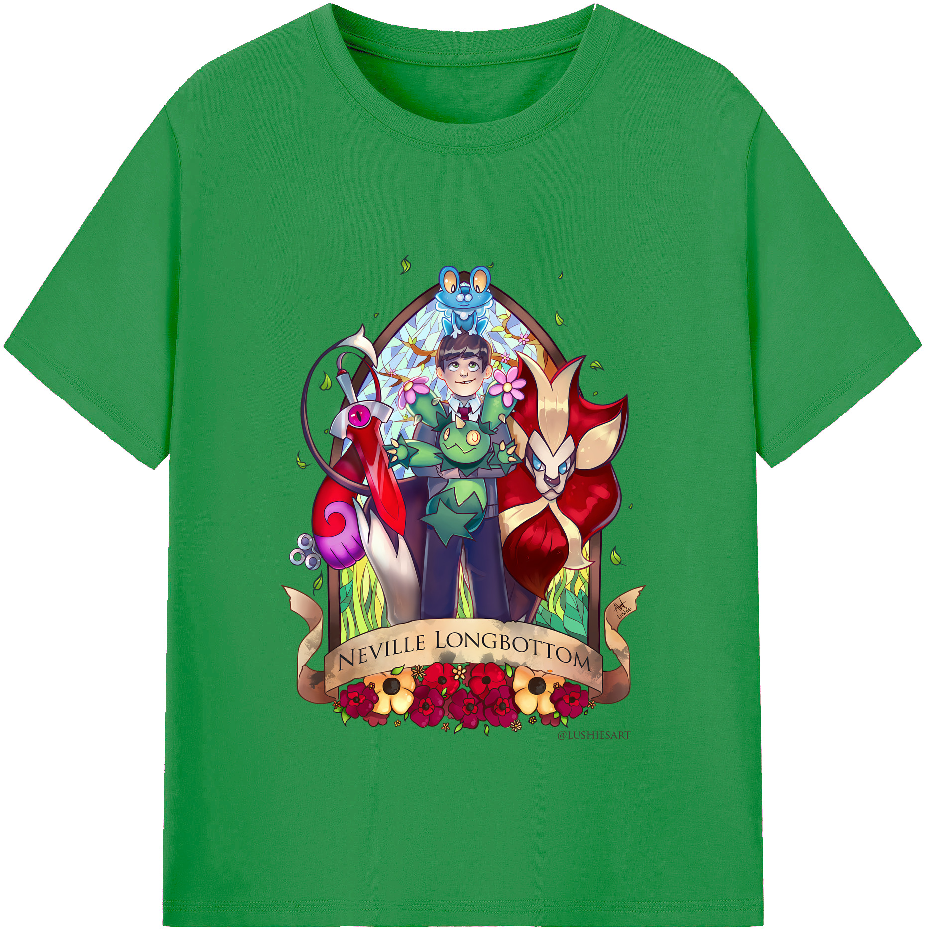 （画像用） Harry Potter ハリー・ポッターシリーズ レディースカジュアルプリントTシャツ（綿100％）