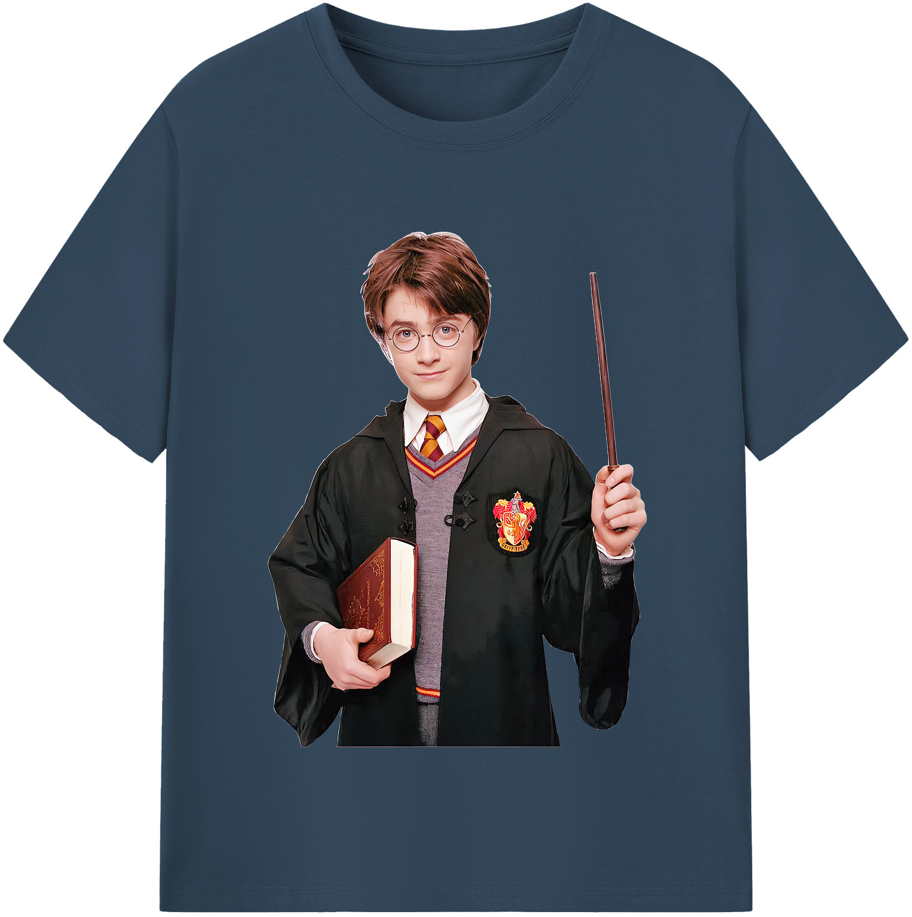 （画像用） Harry Potter ハリー・ポッターシリーズ レディースカジュアルプリントTシャツ（綿100％）