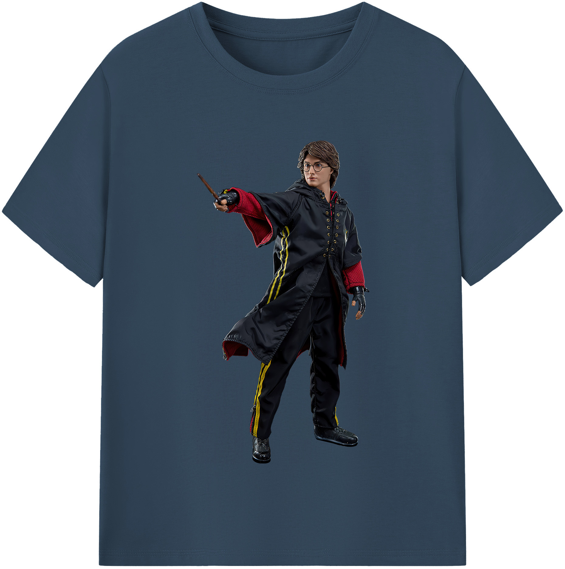 （画像用） Harry Potter ハリー・ポッターシリーズ レディースカジュアルプリントTシャツ（綿100％）