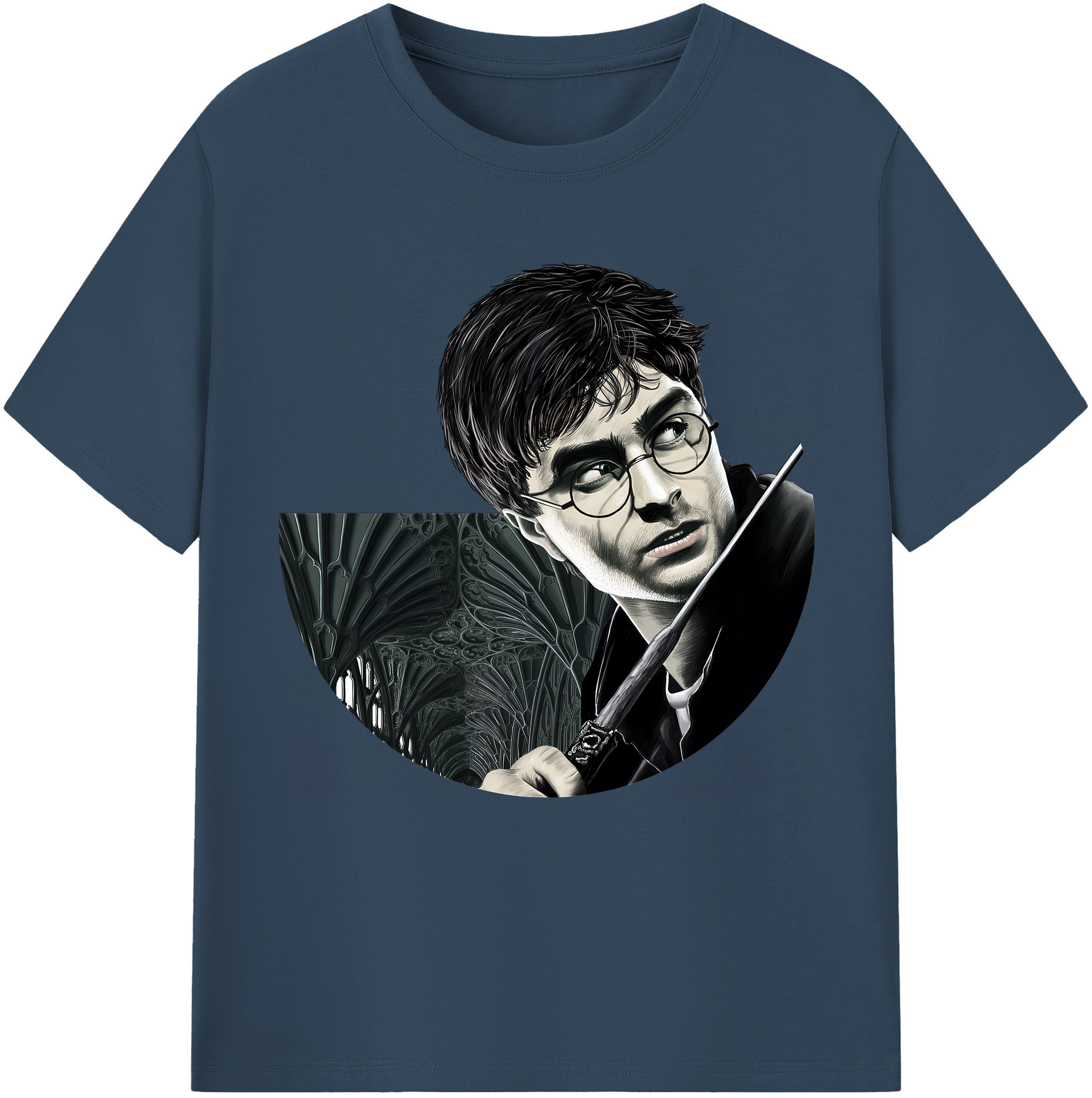 （画像用） Harry Potter ハリー・ポッターシリーズ レディースカジュアルプリントTシャツ（綿100％）