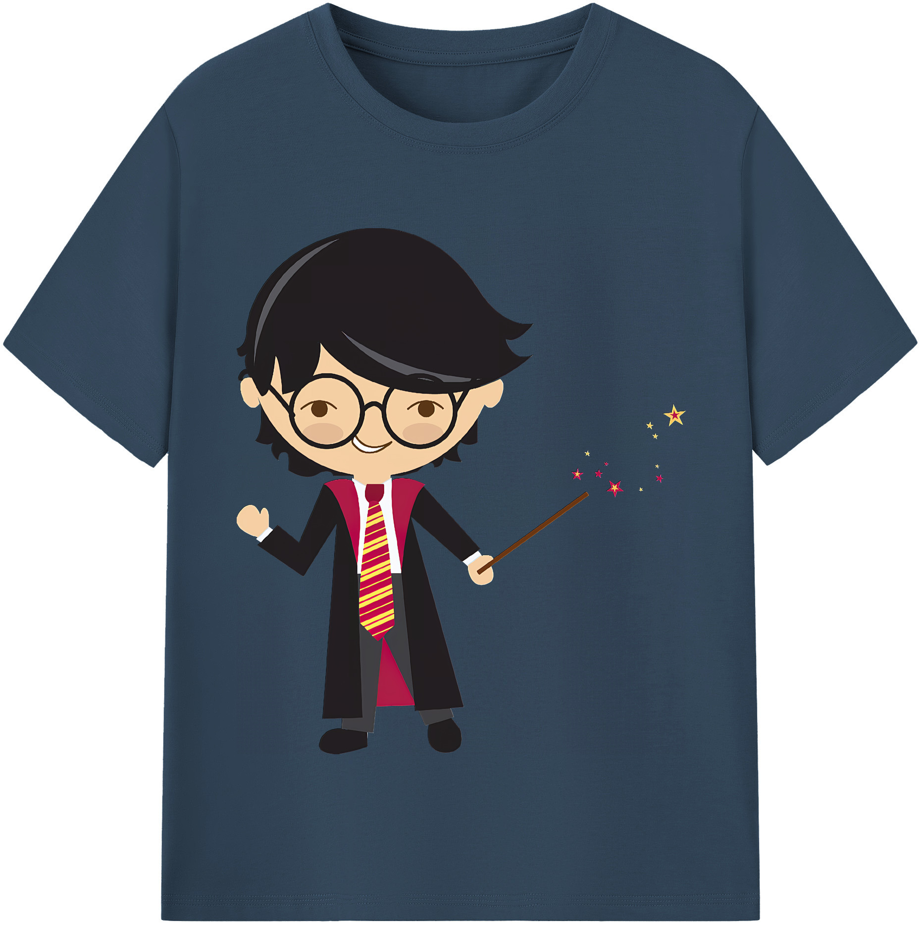 （画像用） Harry Potter ハリー・ポッターシリーズ レディースカジュアルプリントTシャツ（綿100％）