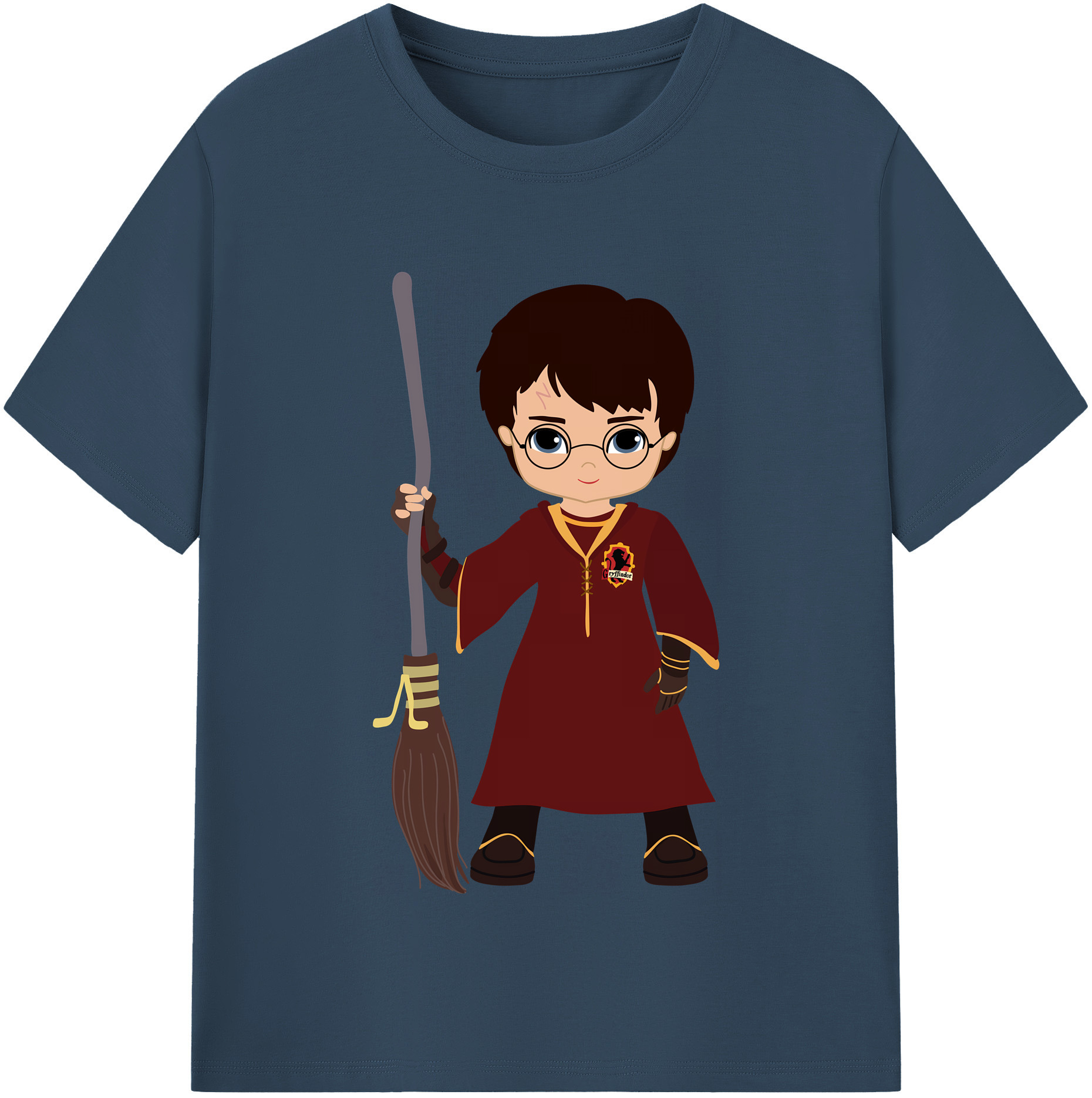 （画像用） Harry Potter ハリー・ポッターシリーズ レディースカジュアルプリントTシャツ（綿100％）