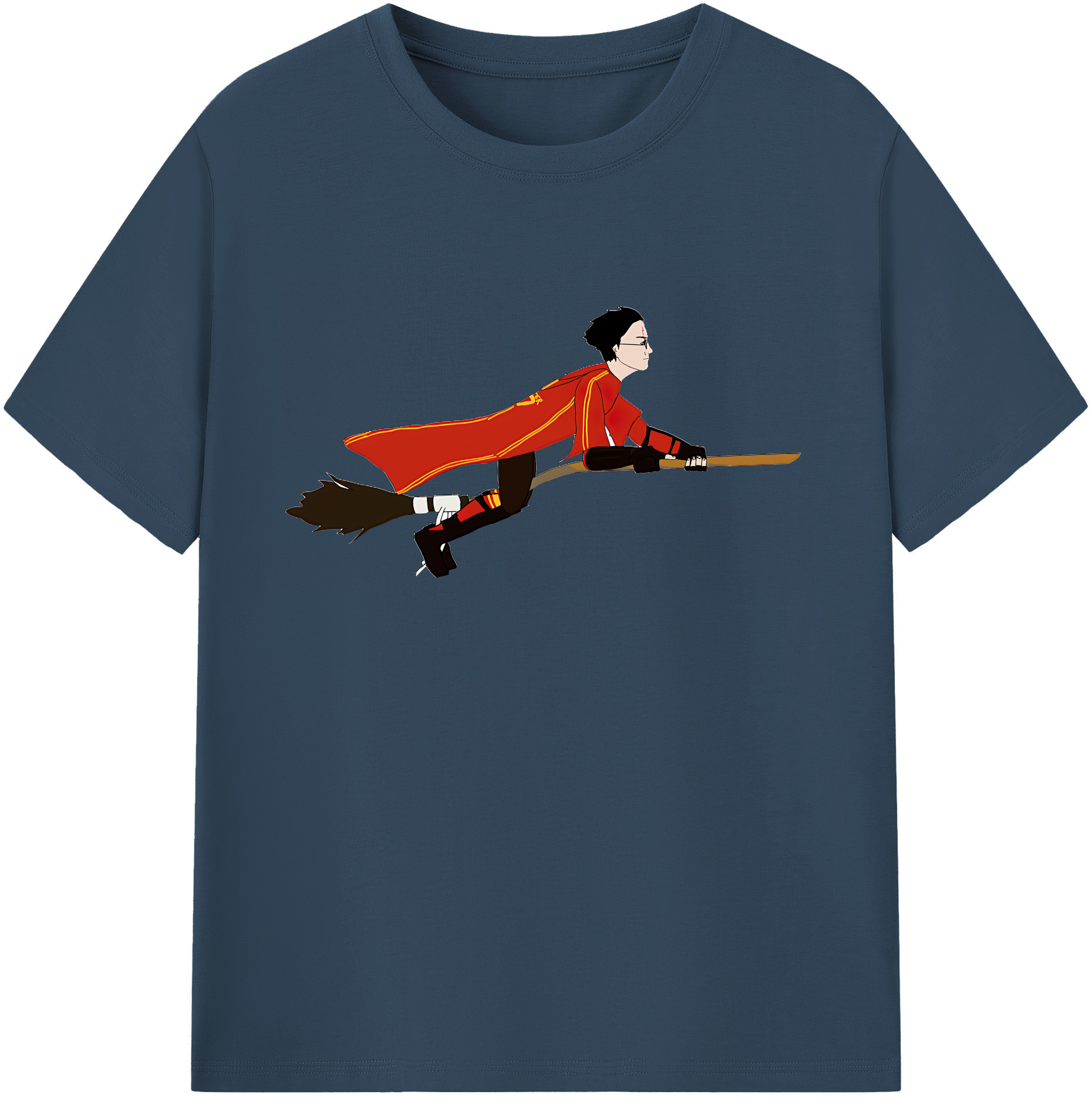 （画像用） Harry Potter ハリー・ポッターシリーズ レディースカジュアルプリントTシャツ（綿100％）