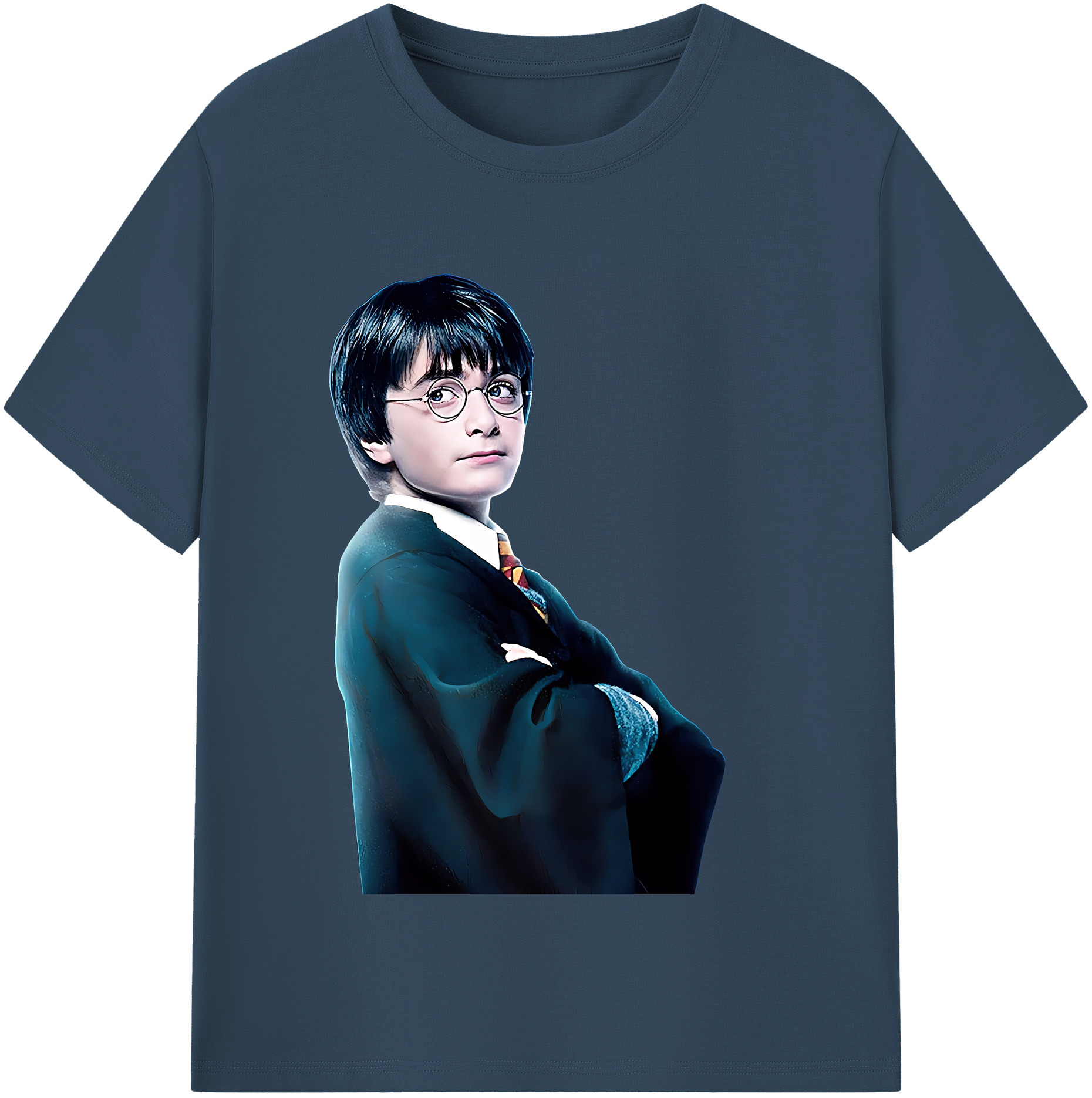 （画像用） Harry Potter ハリー・ポッターシリーズ レディースカジュアルプリントTシャツ（綿100％）