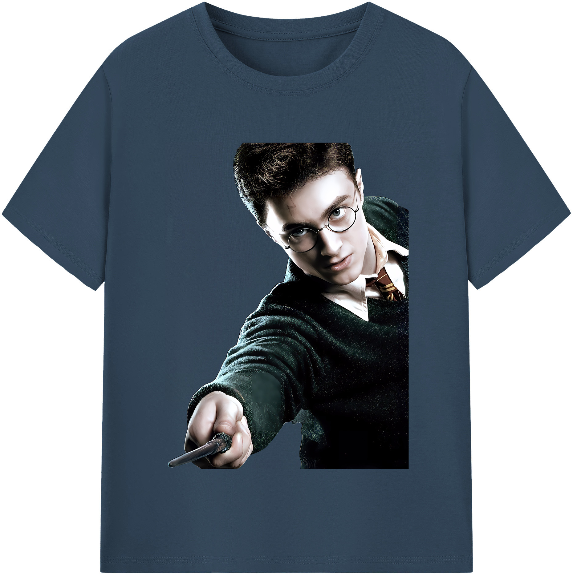 （画像用） Harry Potter ハリー・ポッターシリーズ レディースカジュアルプリントTシャツ（綿100％）