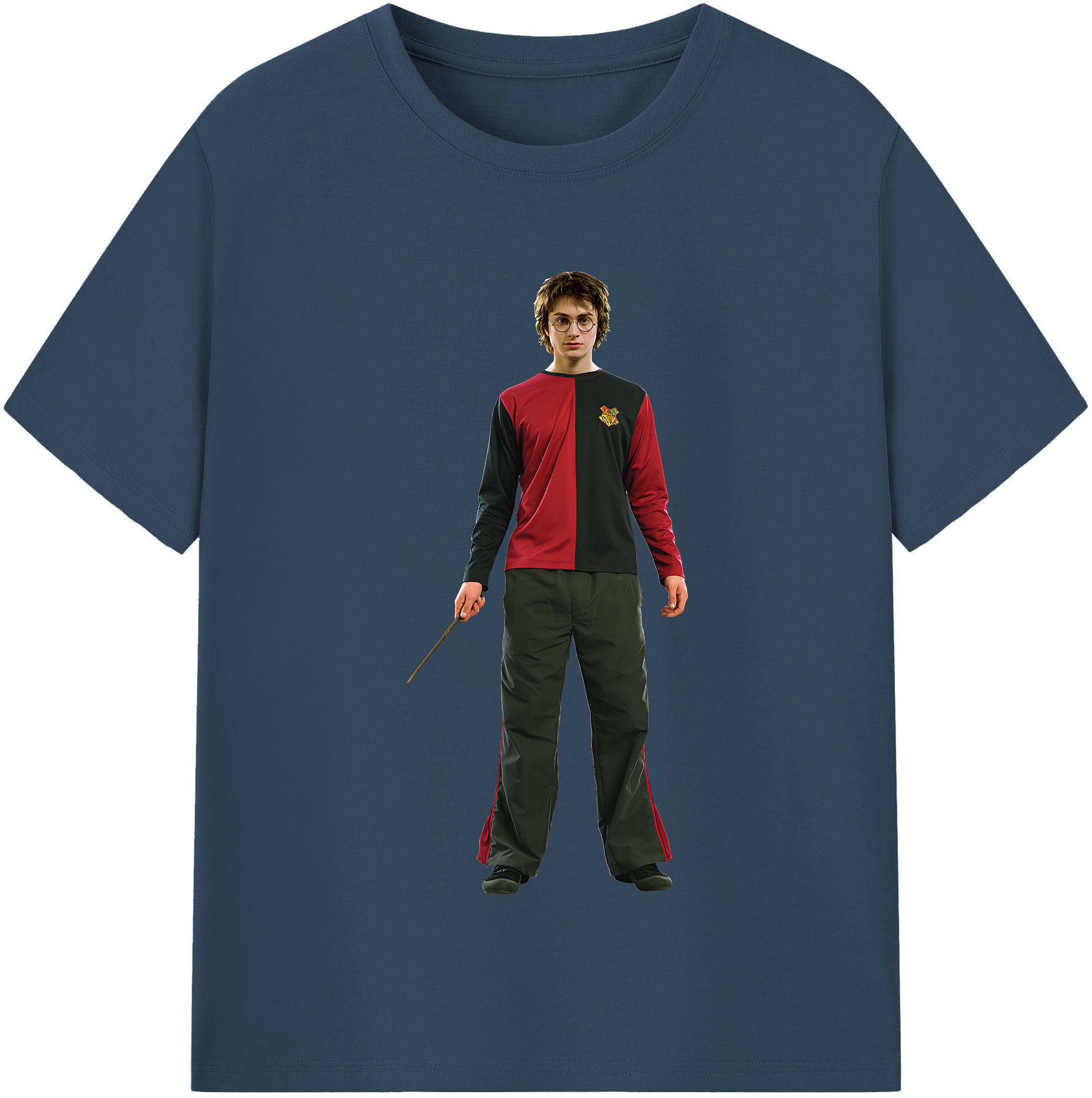 （画像用） Harry Potter ハリー・ポッターシリーズ レディースカジュアルプリントTシャツ（綿100％）