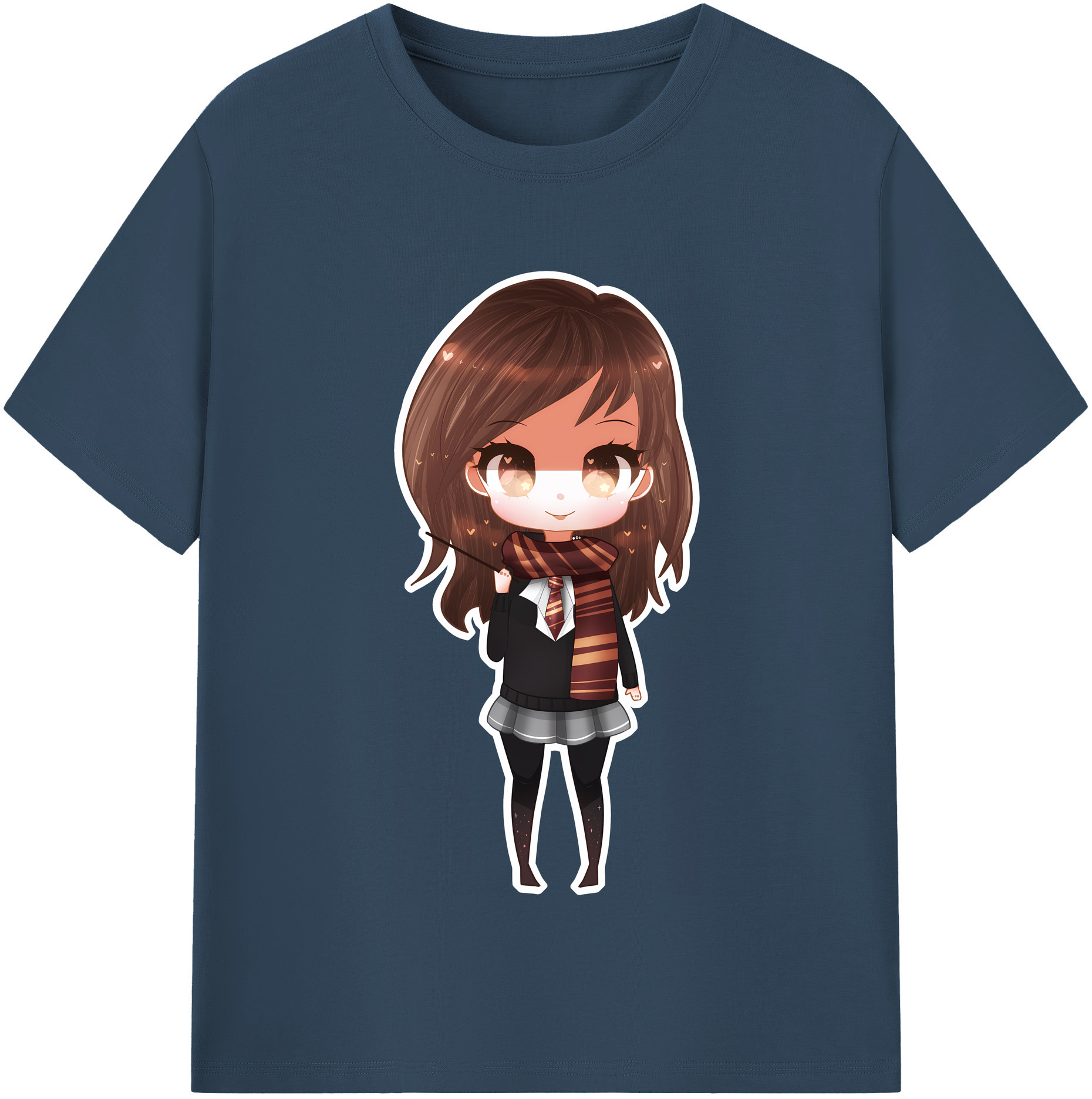 （画像用） Harry Potter ハリー・ポッターシリーズ レディースカジュアルプリントTシャツ（綿100％）