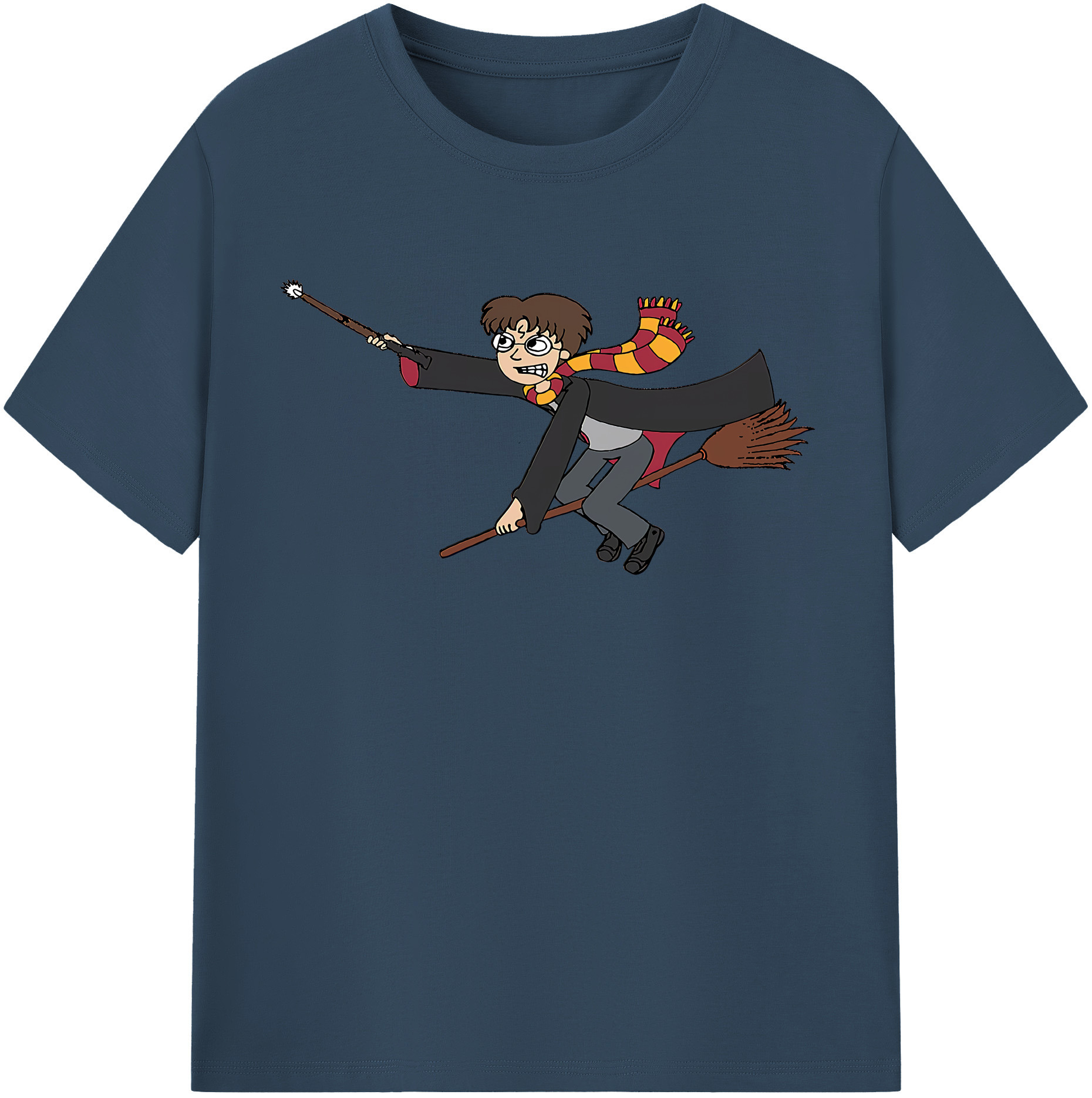 （画像用） Harry Potter ハリー・ポッターシリーズ レディースカジュアルプリントTシャツ（綿100％）