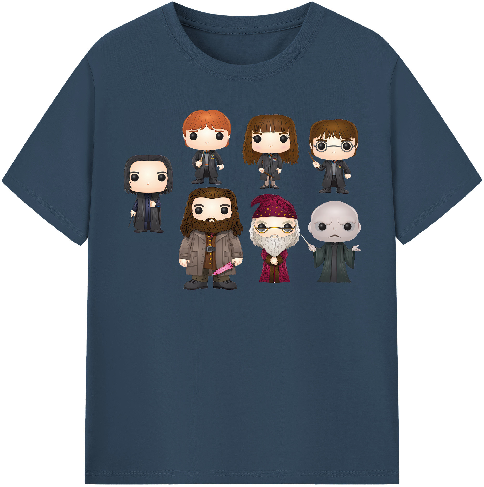 （画像用） Harry Potter ハリー・ポッターシリーズ レディースカジュアルプリントTシャツ（綿100％）